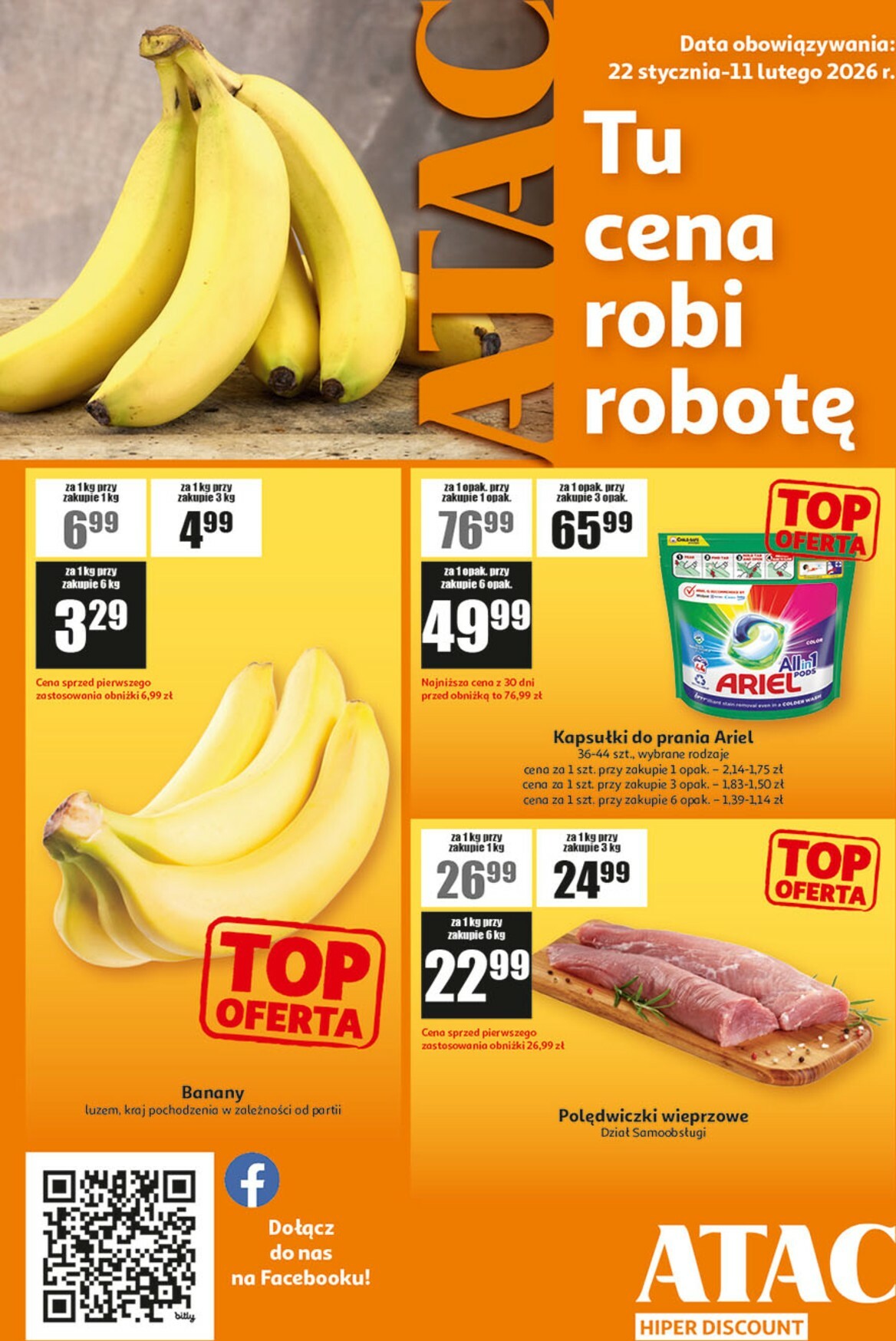 Gazetka Auchan - ATAC Hiper Discount - ważna od 22.01. do 11.02.