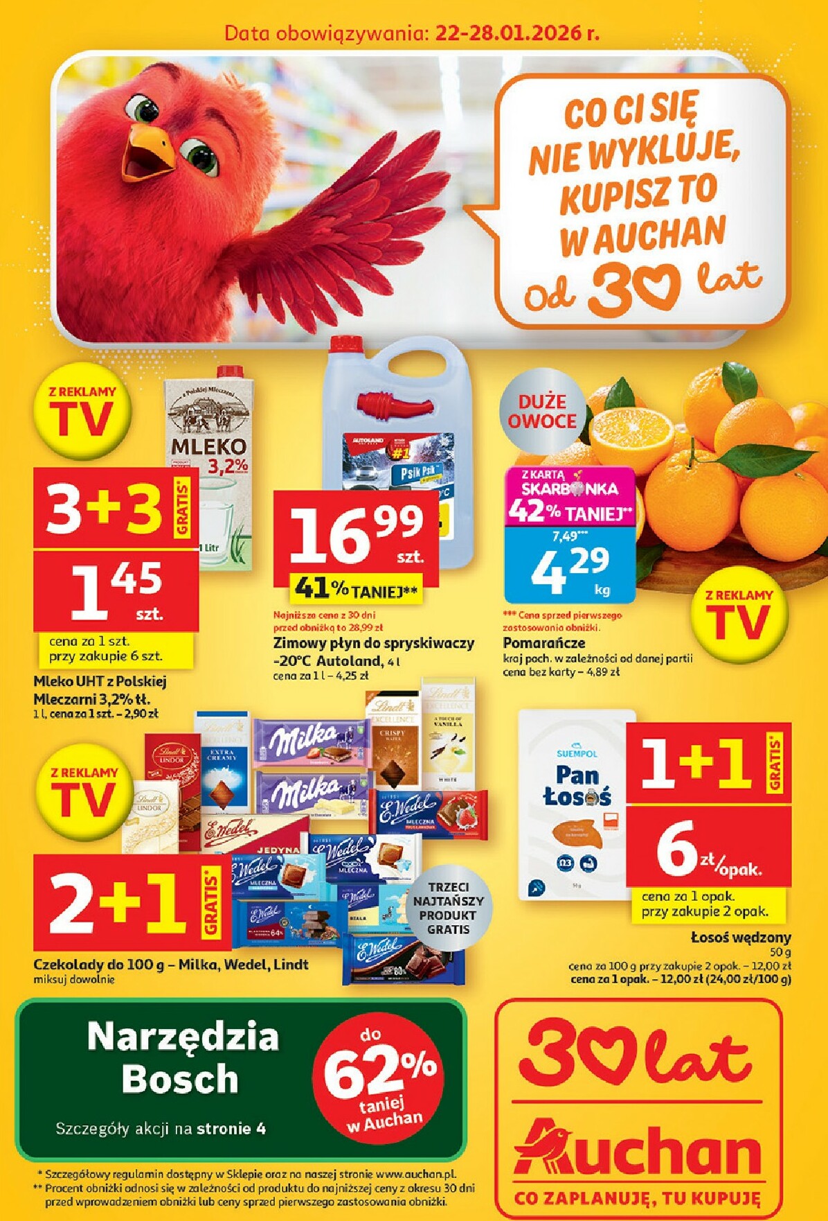 Gazetka Supermarket Auchan - Franczyza - ważna od 22.01. do 28.01.