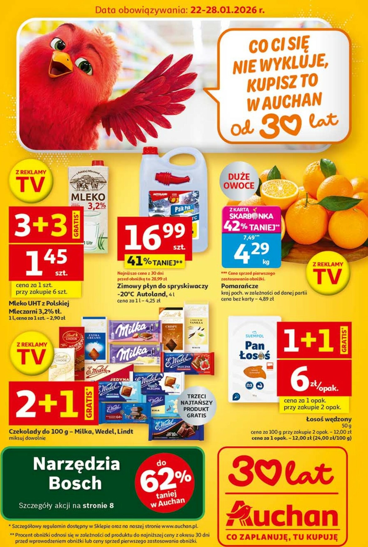 Gazetka Supermarket Auchan - ważna od 22.01. do 28.01.