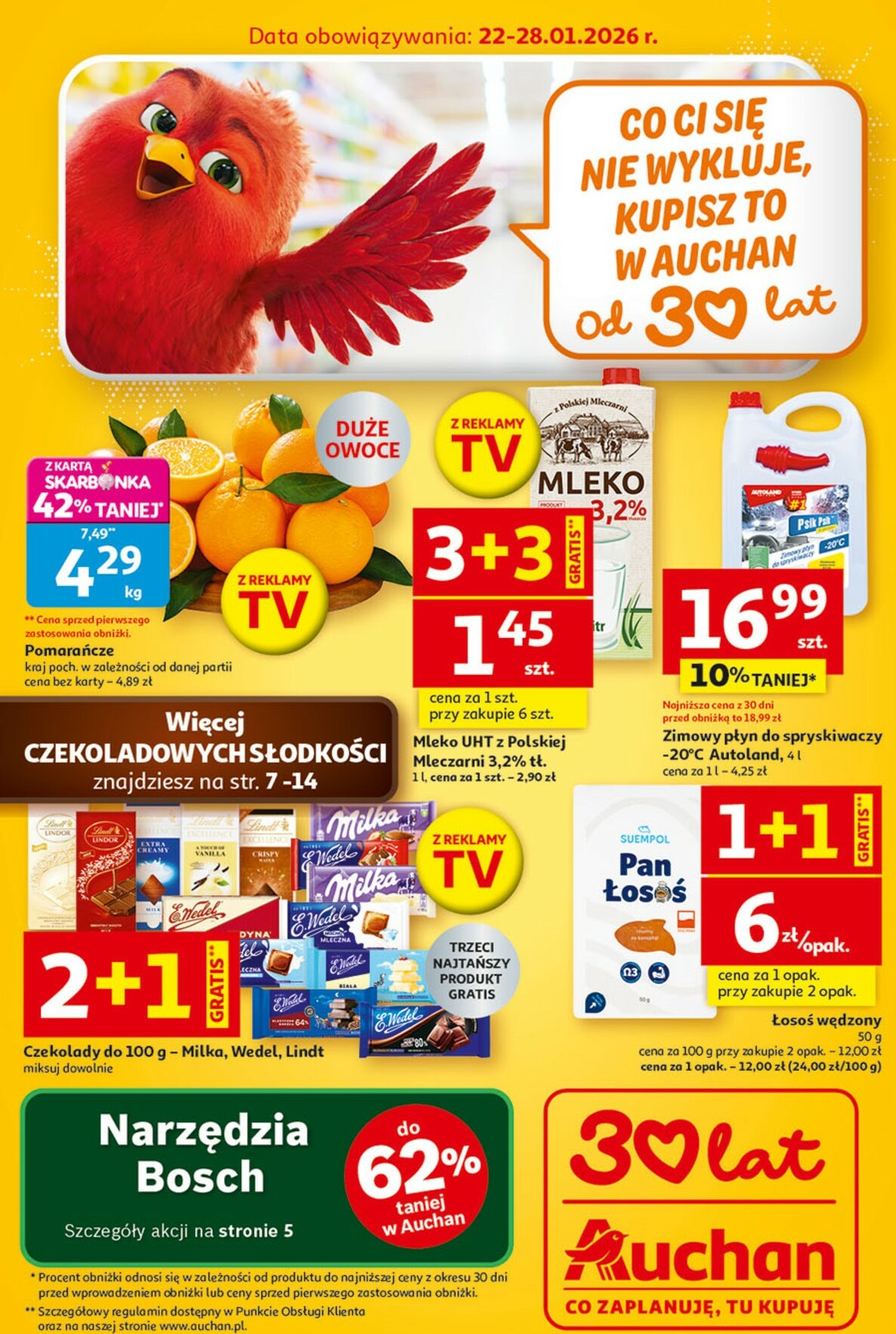 Gazetka Hipermarket Auchan - ważna od 22.01. do 28.01.