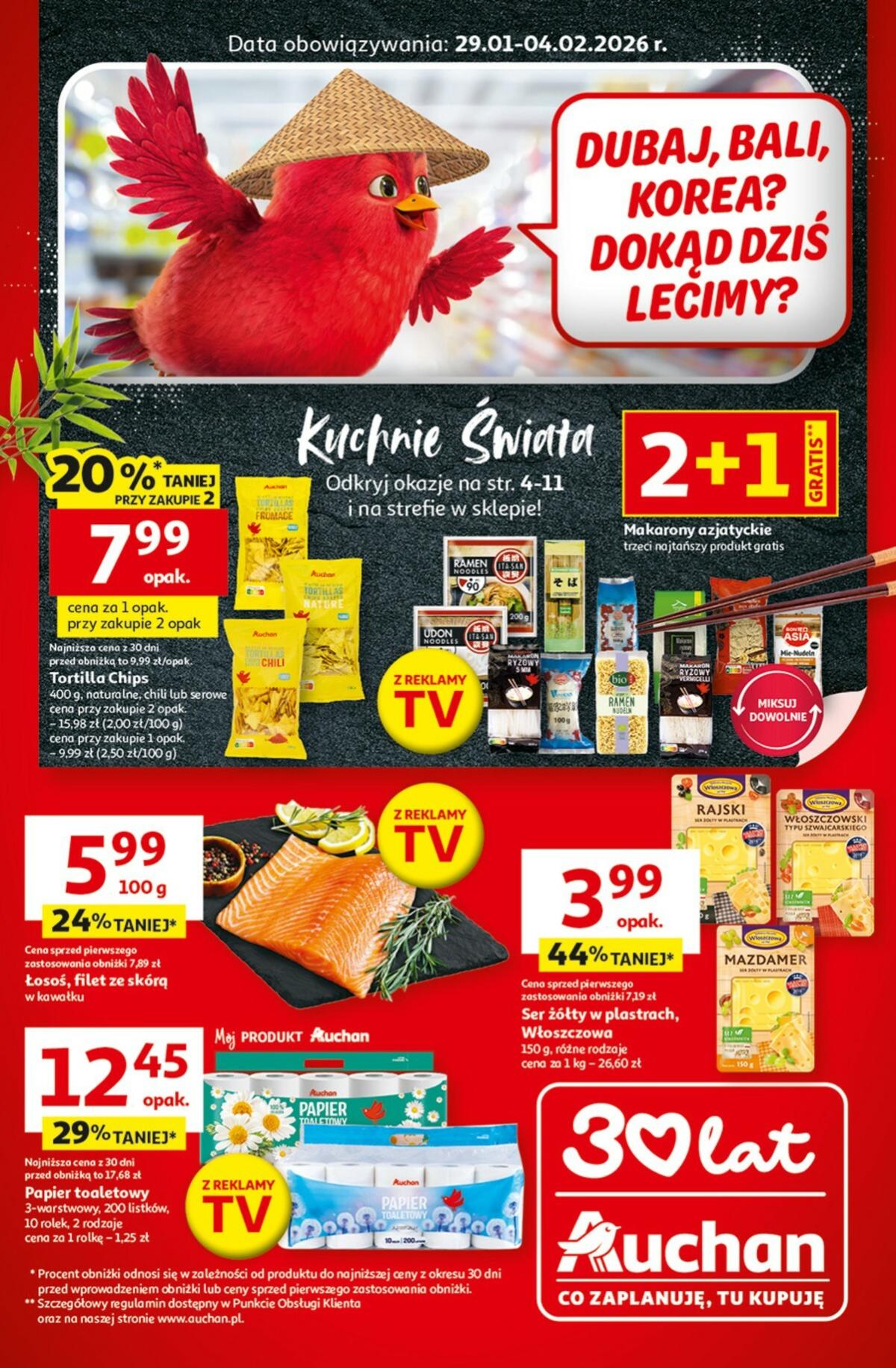 Gazetka Hipermarket Auchan - ważna od 29.01. do 04.02.