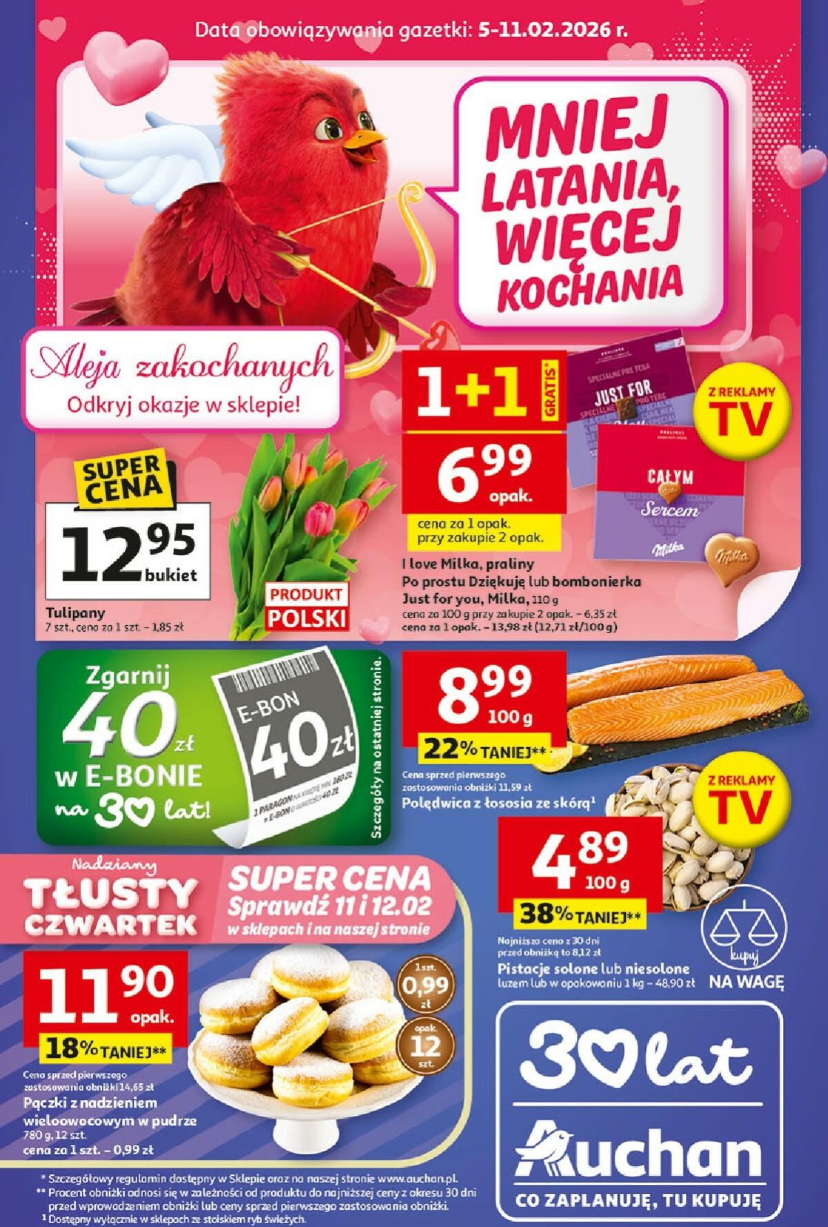Gazetka Supermarket Auchan - Franczyza - ważna od 05.02.2026 do 11.02.2026