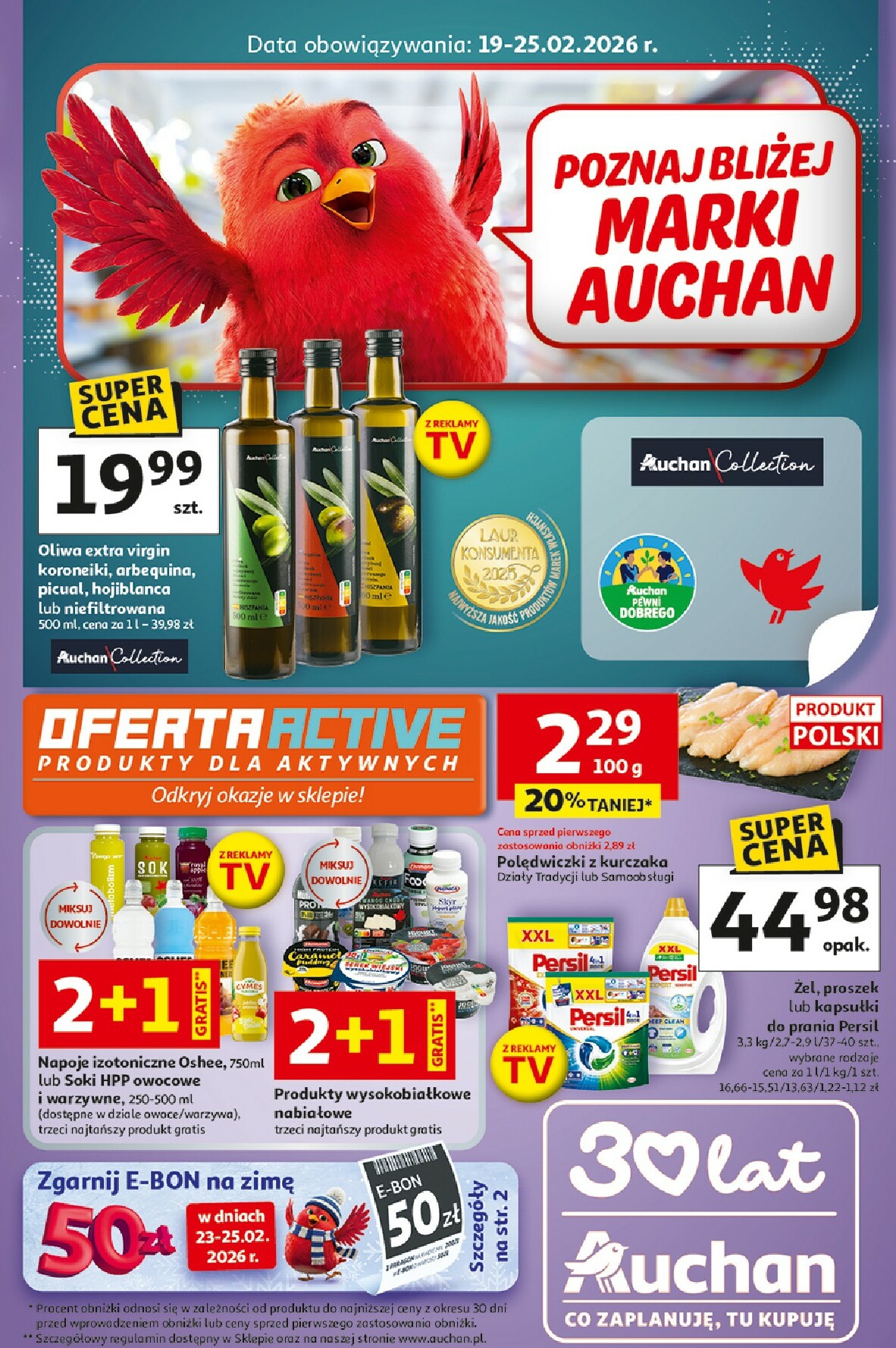 Gazetka Supermarket Auchan Franczyza - ważna od 19.02.2026 do 25.02.2026