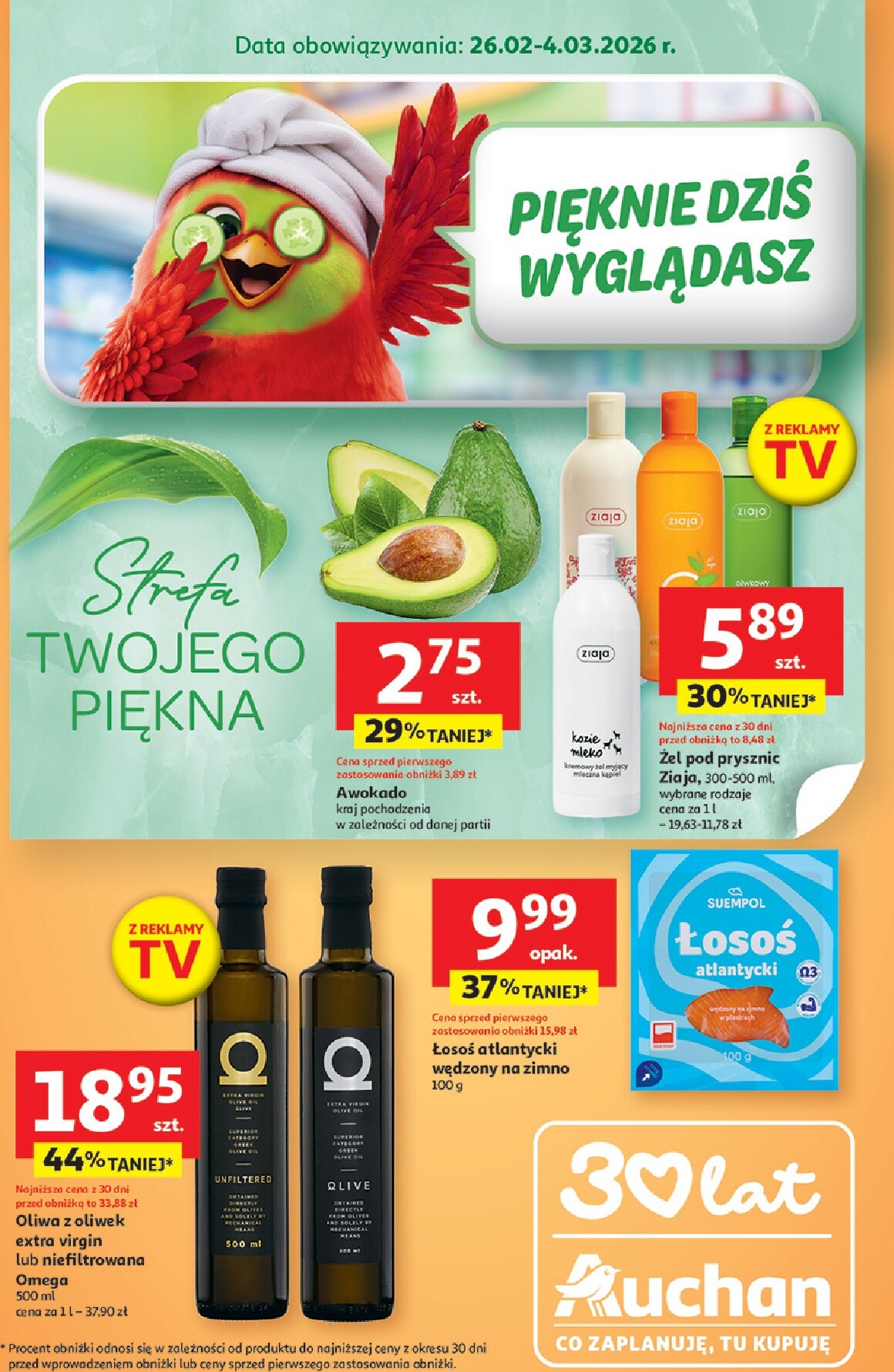 Gazetka Supermarket Auchan Franczyza - ważna od 26.02.2026 do 04.03.2026