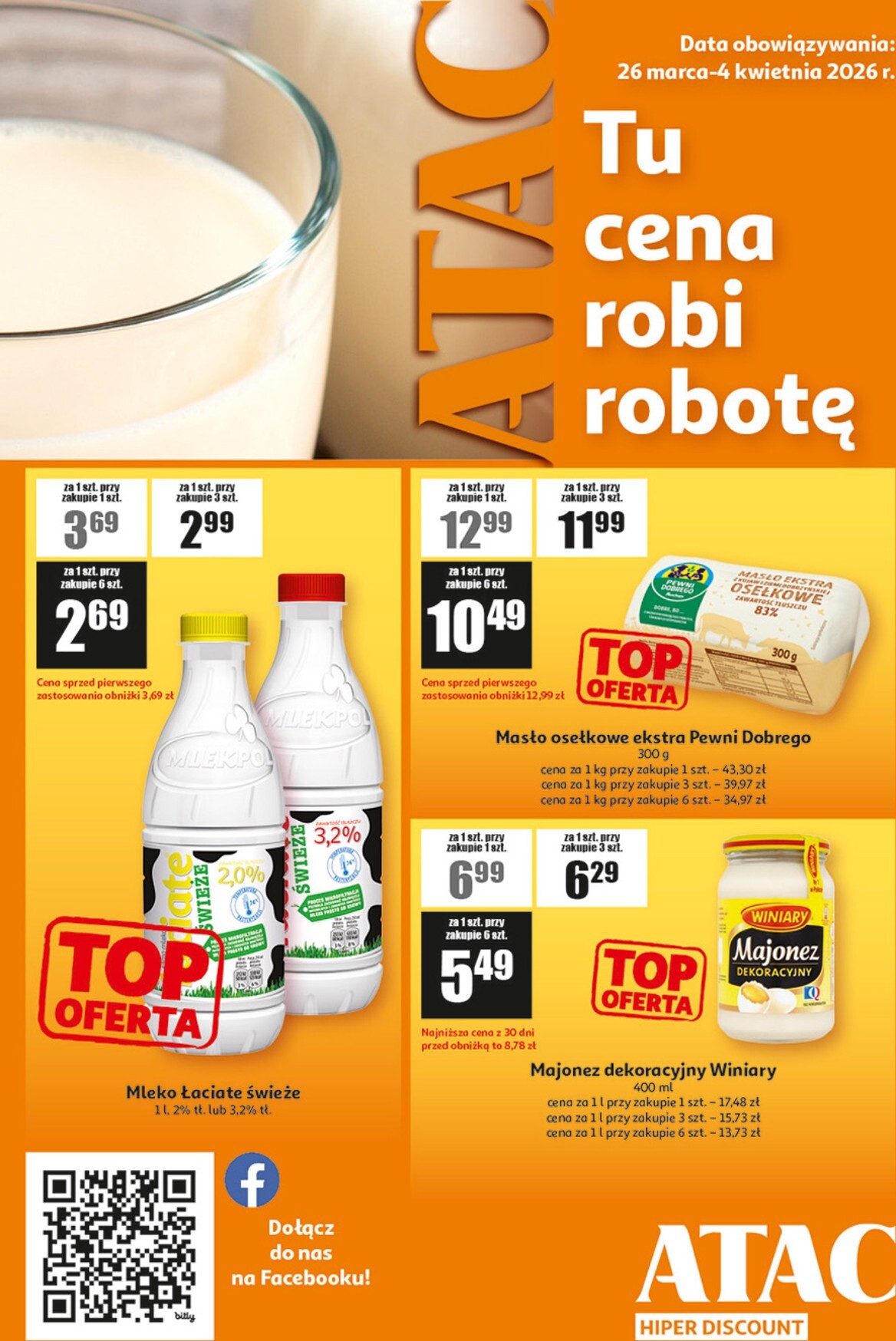 Gazetka Auchan - ATAC Hiper Discount - ważna od 26.03.2026 do 04.04.2026