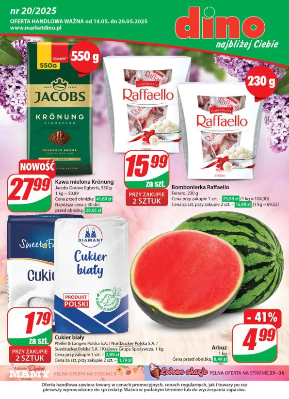 Dino gazetka ważna od 14.05. - 20.05.