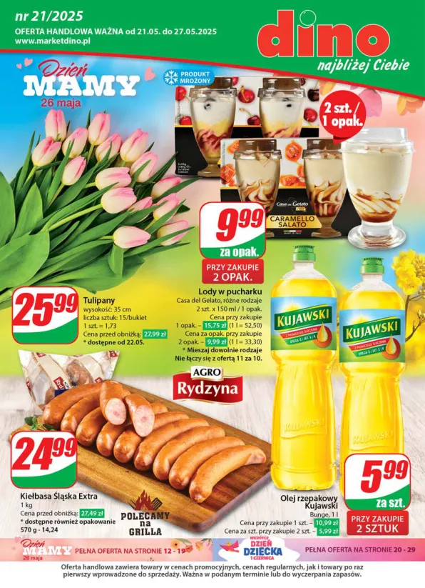 Dino gazetka ważna od 21.05. - 27.05.