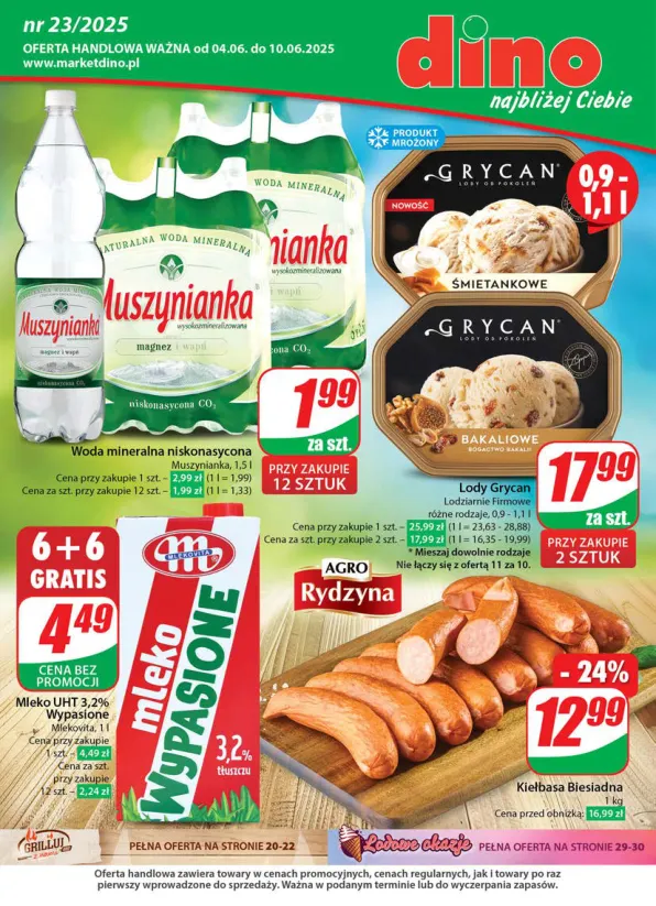 Gazetka Dino ważna od 04.06. - 13.06.