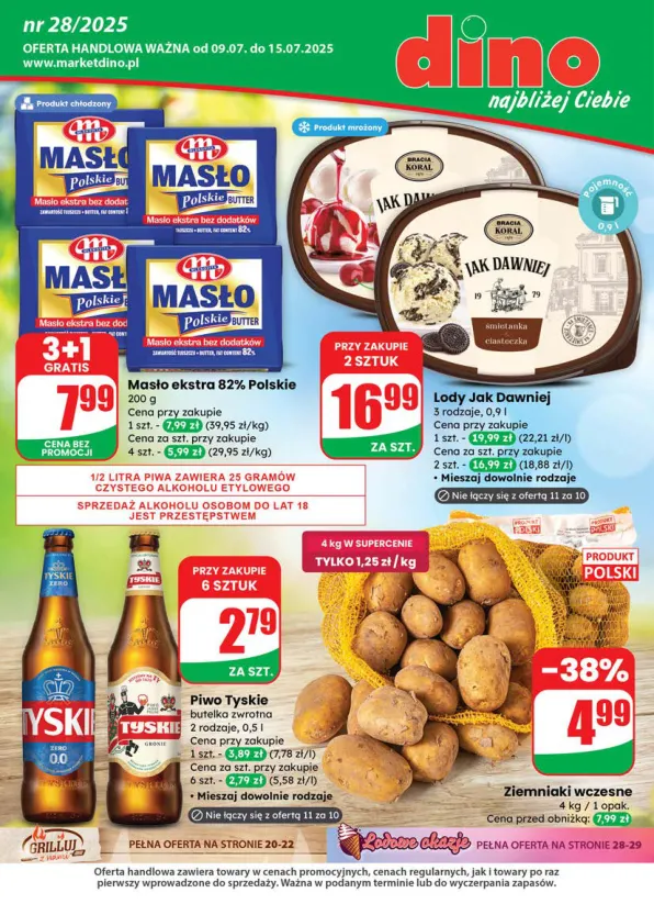Gazetka Dino ważna od 09.07. - 15.07.