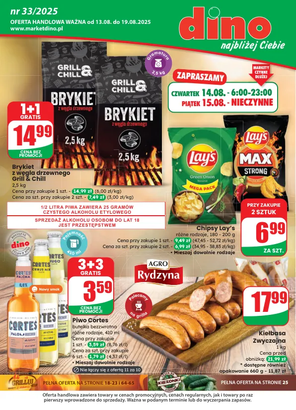 Gazetka Dino - ważna od 13.08. do 19.08.