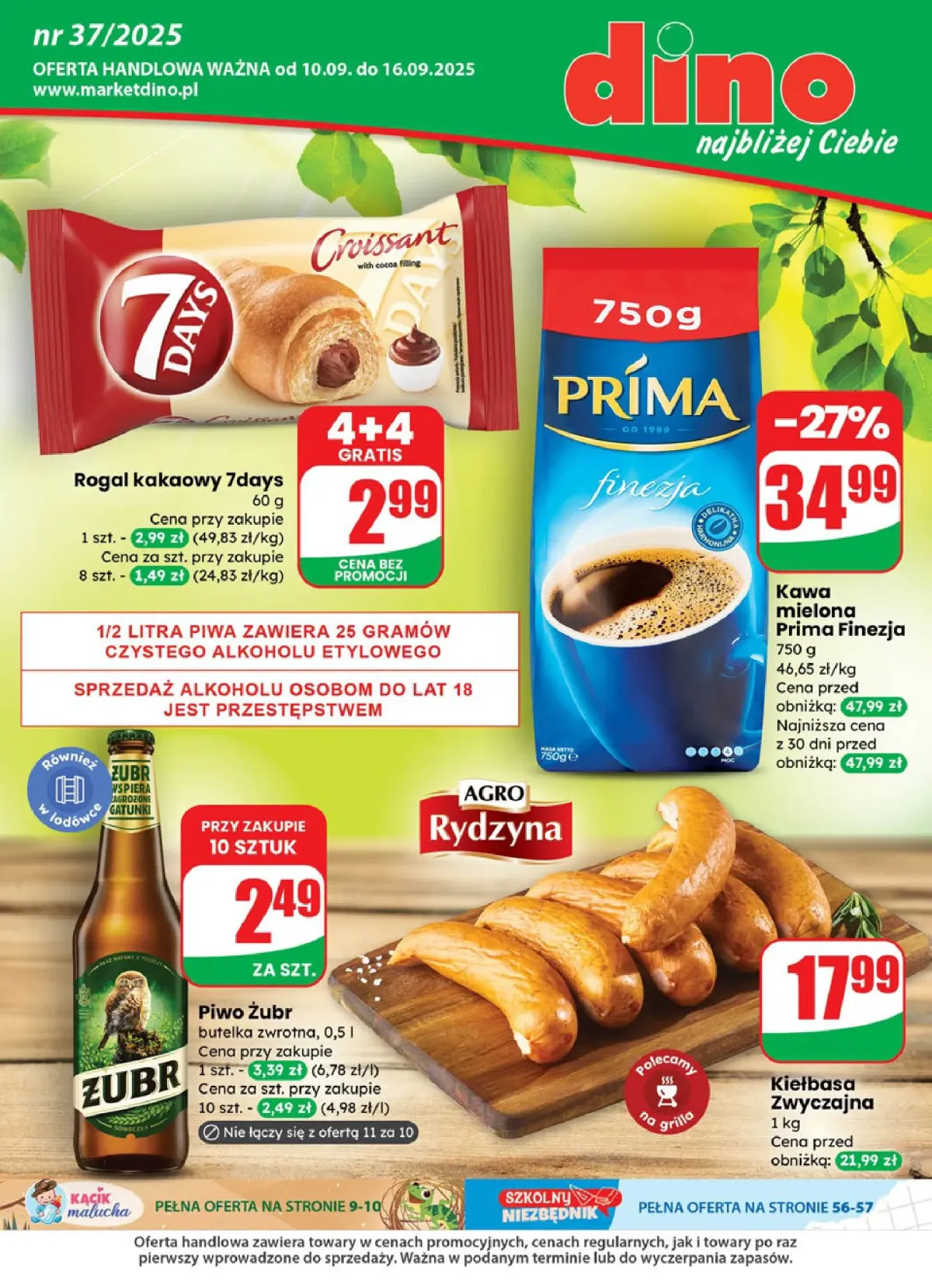 Gazetka Dino - ważna od 10.09. do 16.09.