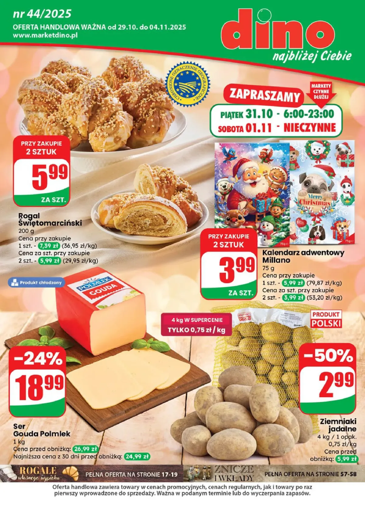 Gazetka Dino - ważna od 29.10. do 04.11.