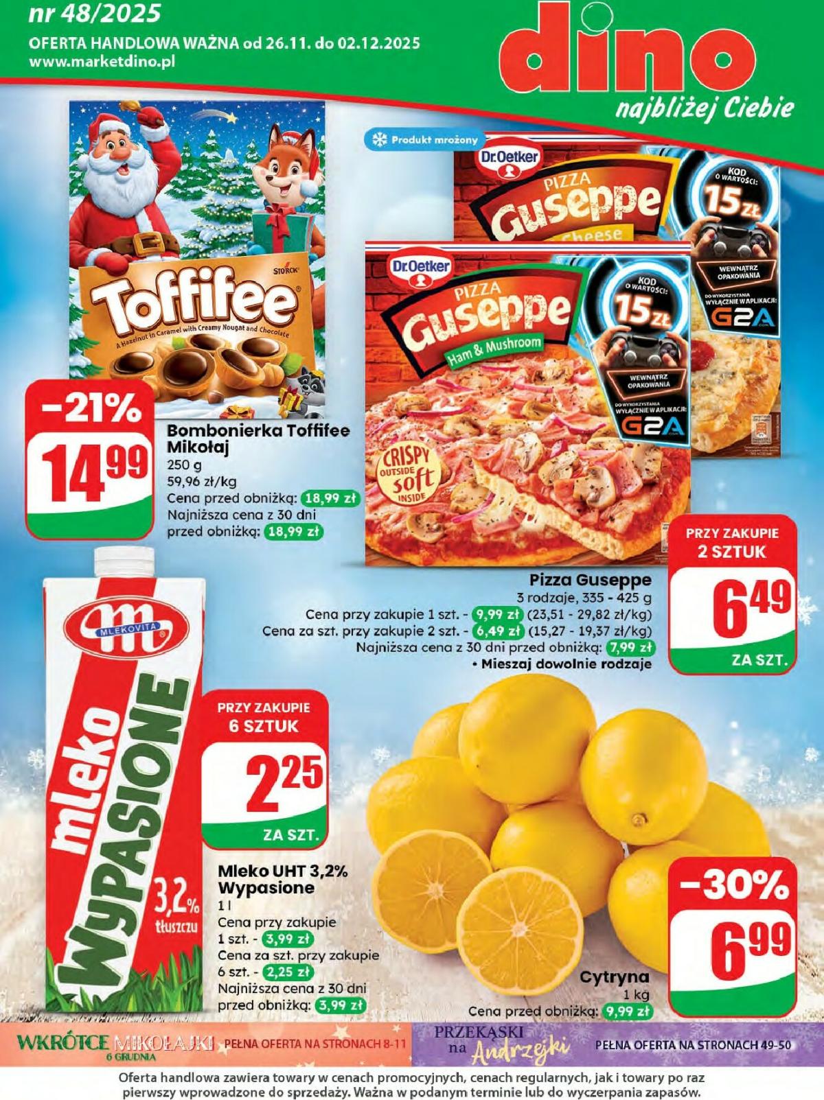 Gazetka Dino - ważna od 26.11. do 02.12.