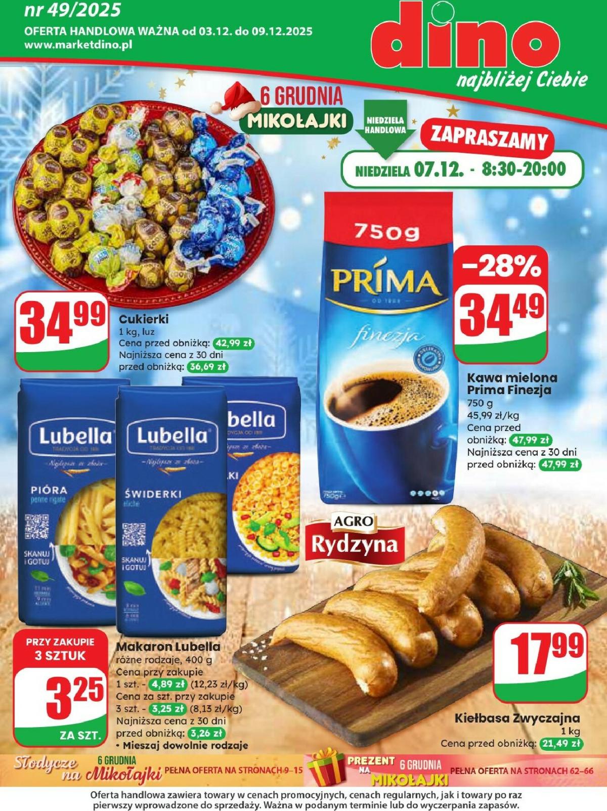 Gazetka Dino - ważna od 03.12. do 09.12.