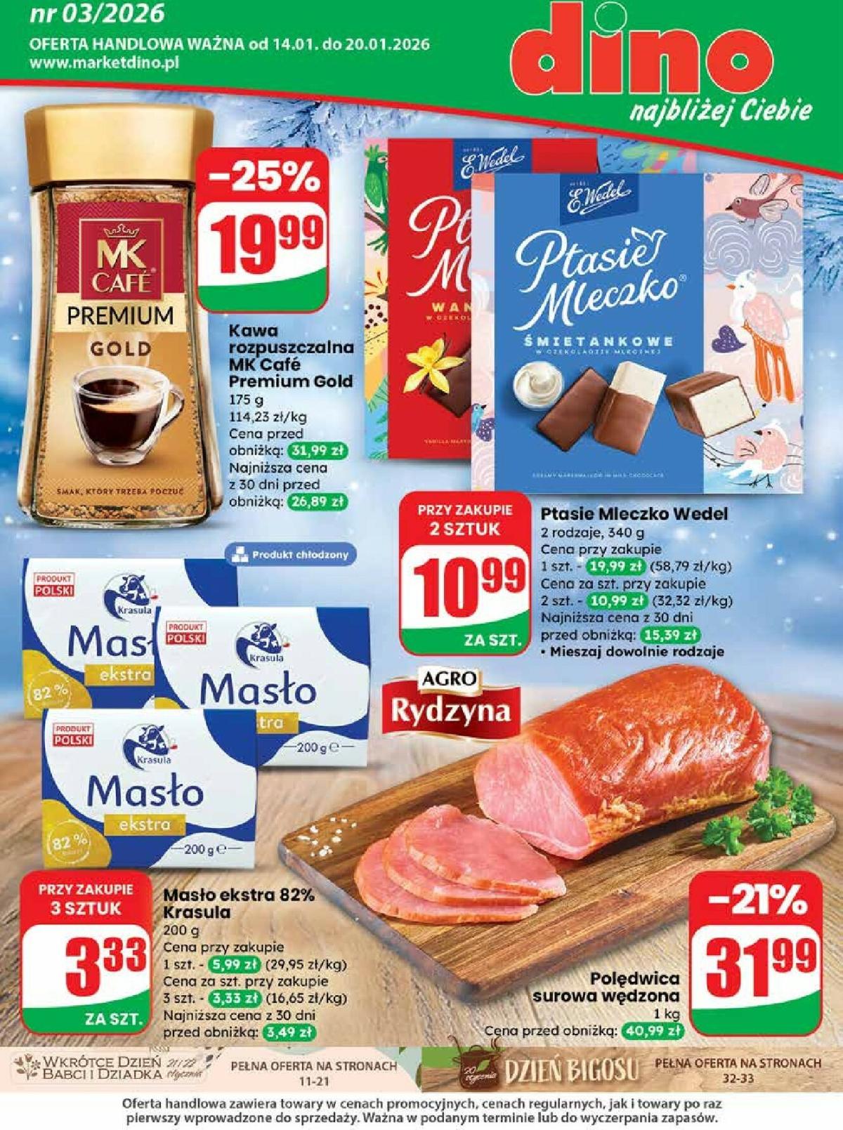 Gazetka Dino - ważna od 14.01. do 20.01.