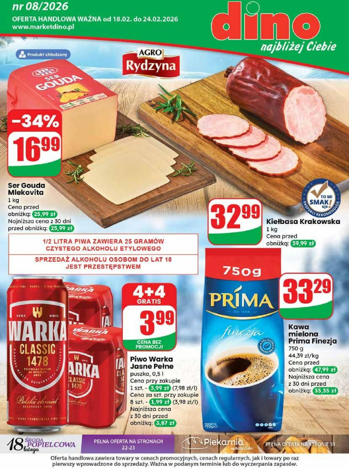 Gazetka Dino - ważna od 18.02.2026 do 24.02.2026