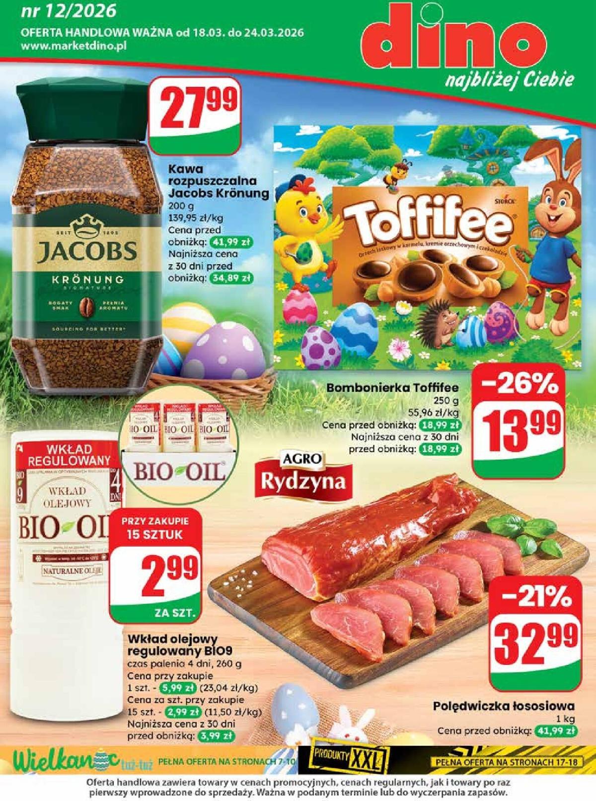 Gazetka Dino - ważna od 18.03.2026 do 24.03.2026