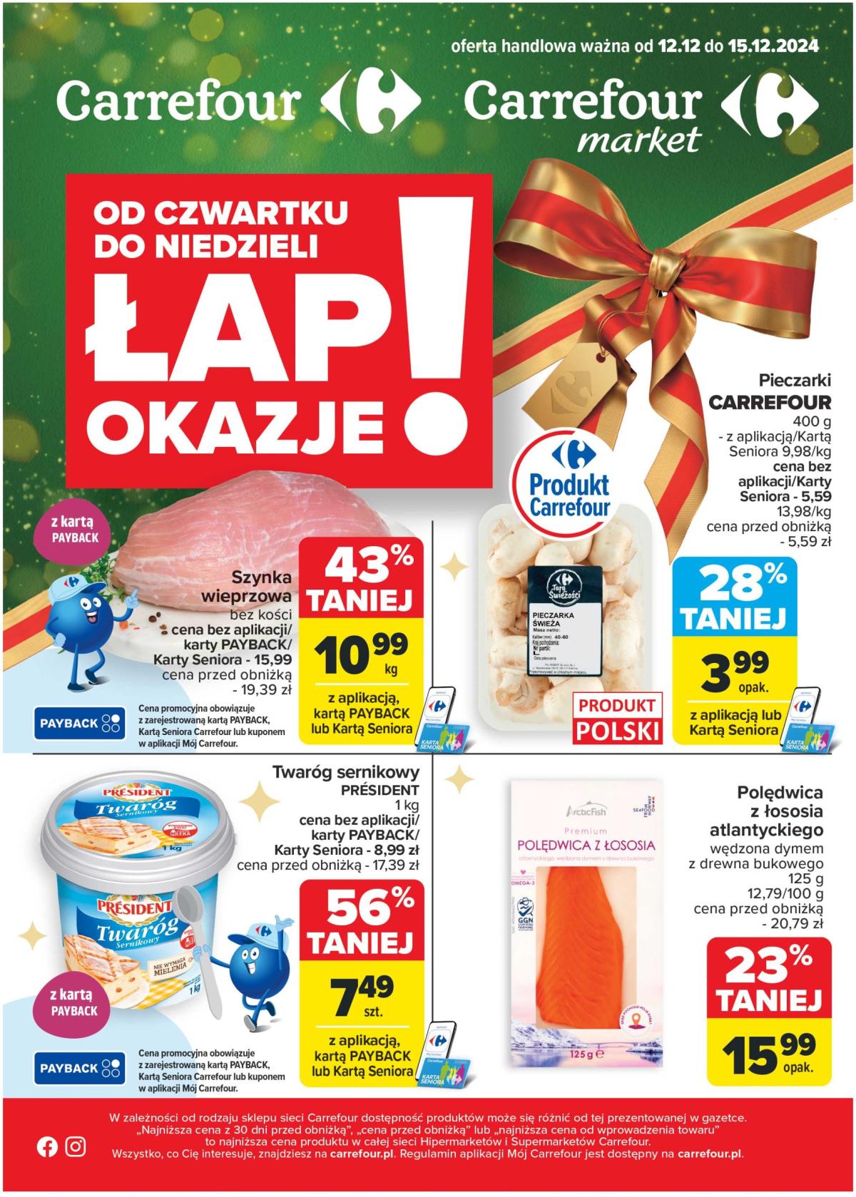 Carrefour - Lap okazje gazetka ważna od 12.12. - 15.12.