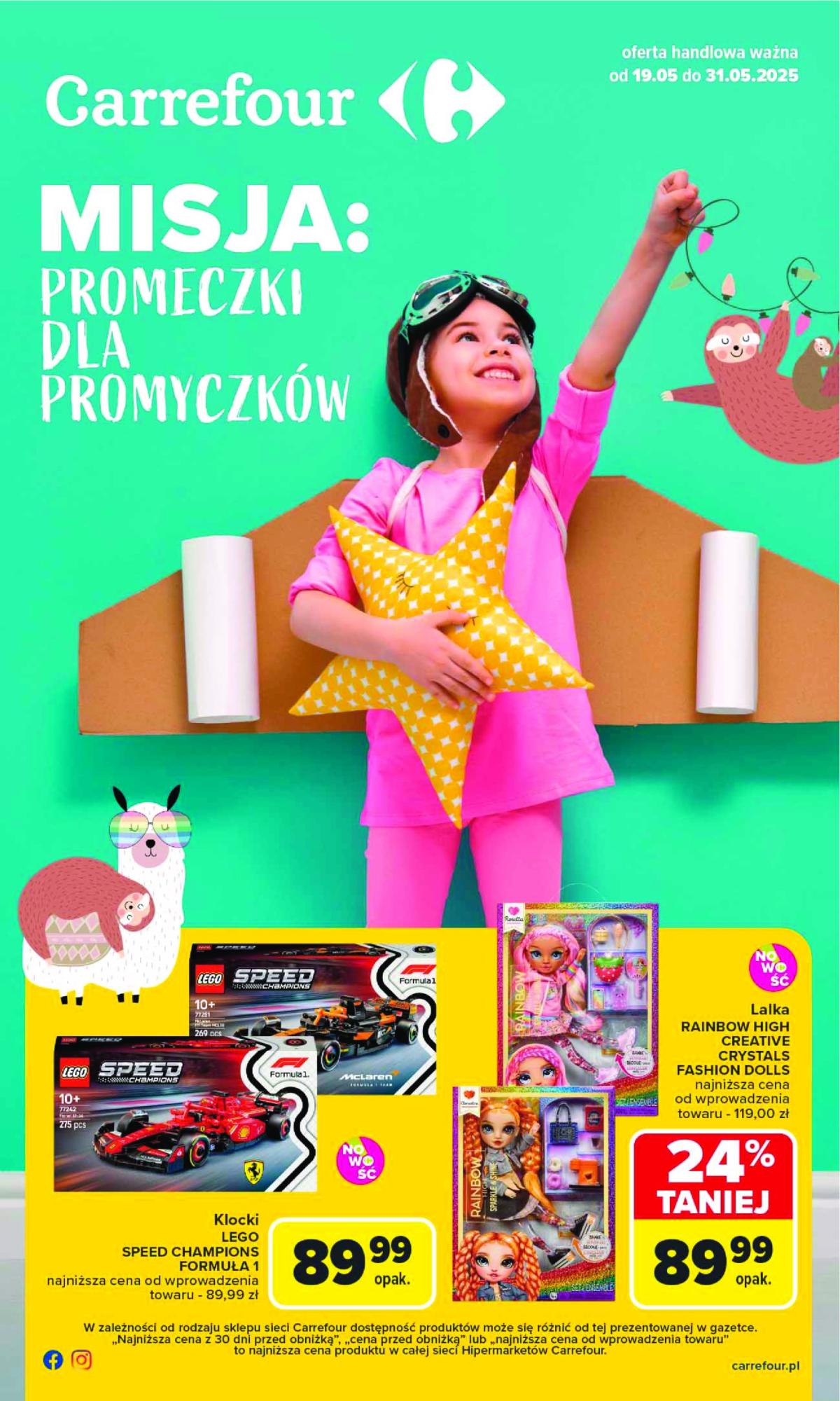 Carrefour - Promeczki dla promyczków gazetka ważna od 18.05. - 31.05.