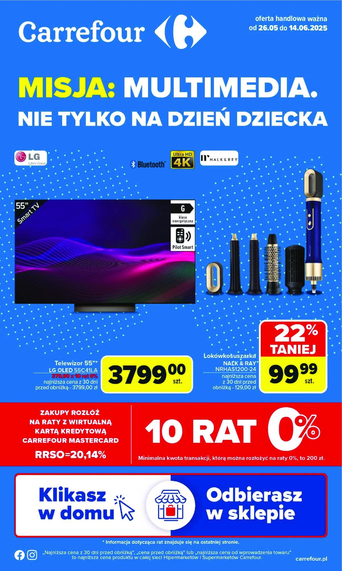 Carrefour - Multimedia gazetka ważna od 26.05. - 14.06.
