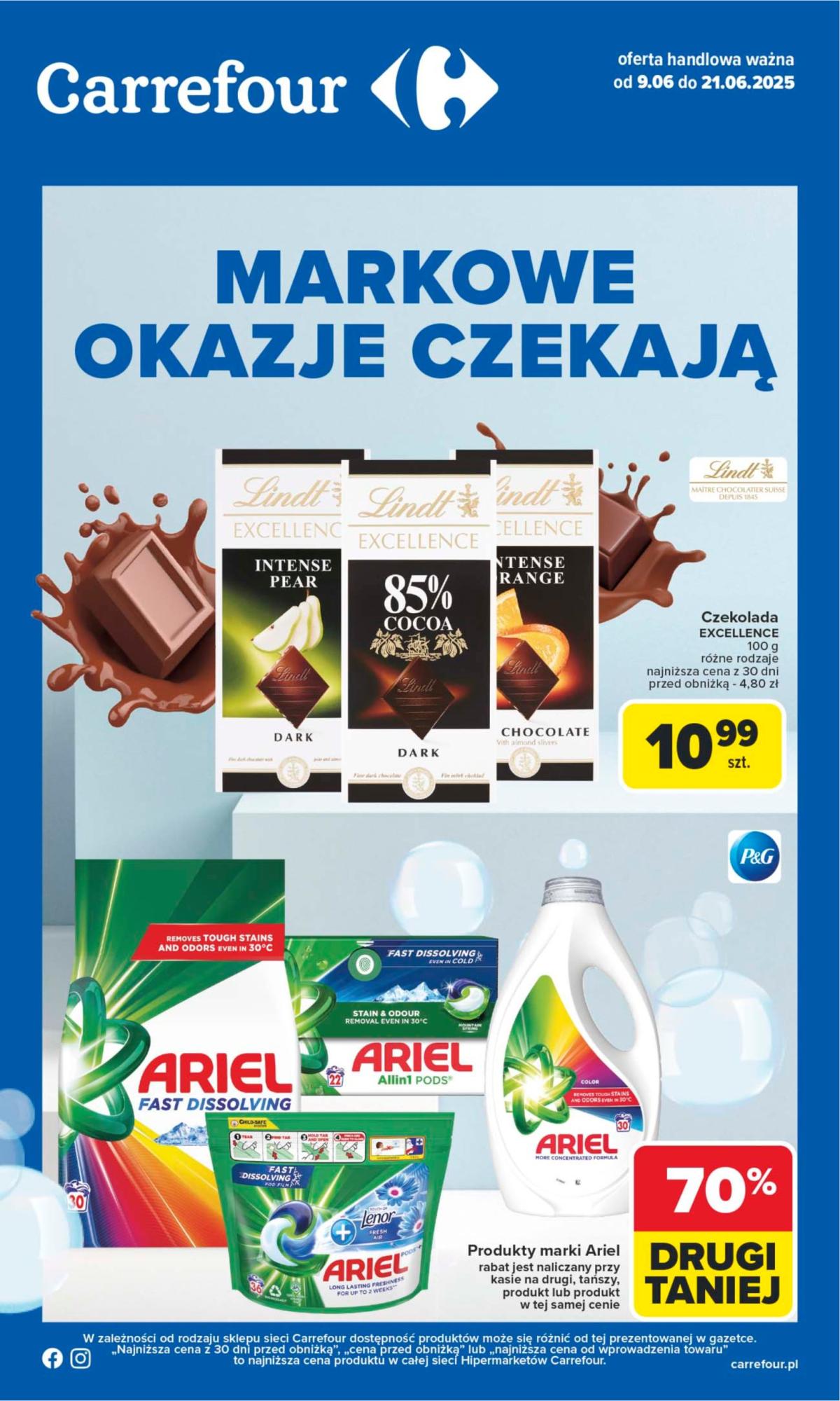 Gazetka Carrefour - Markowe okazje czekają ważna od 09.06. - 21.06.