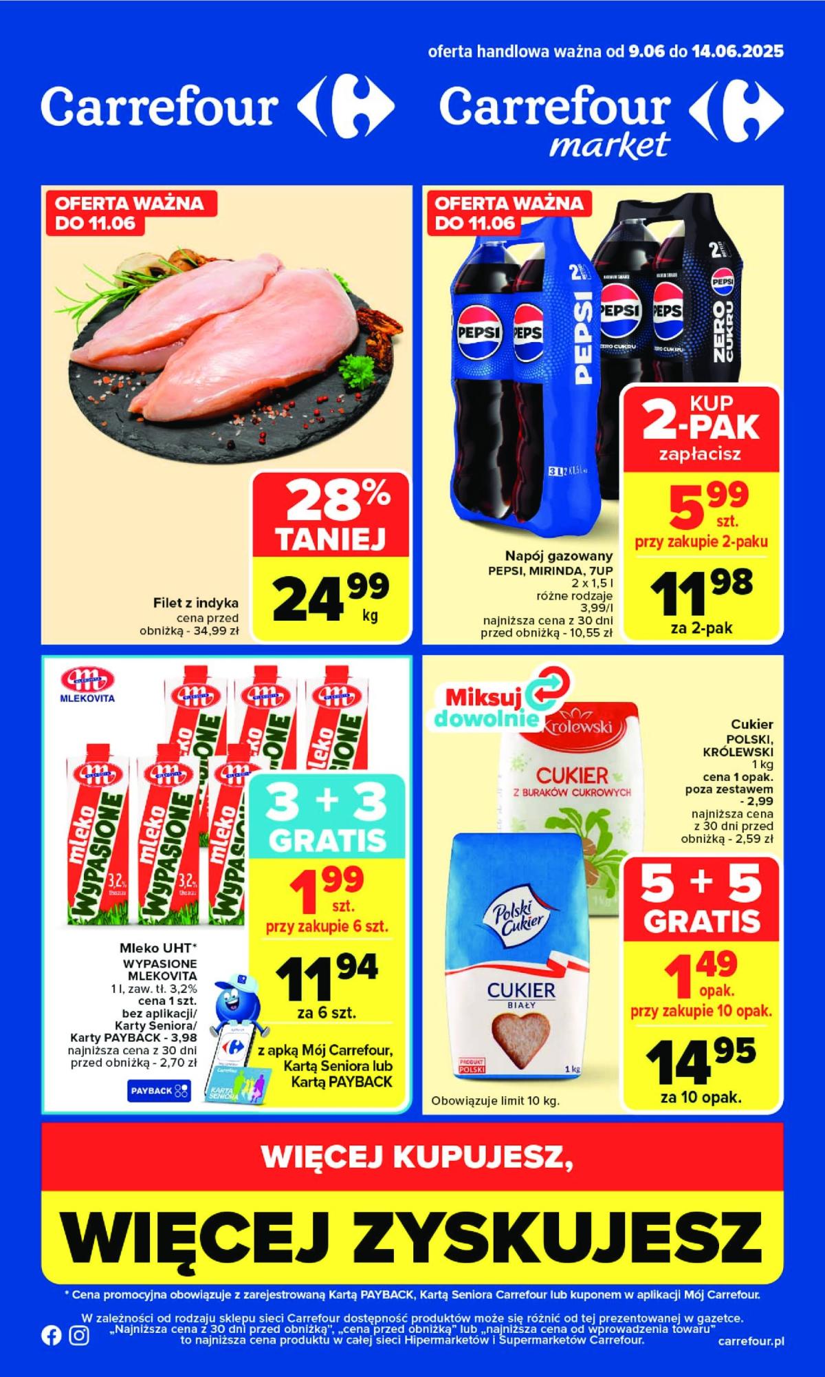 Gazetka Carrefour ważna od 09.06. - 14.06.