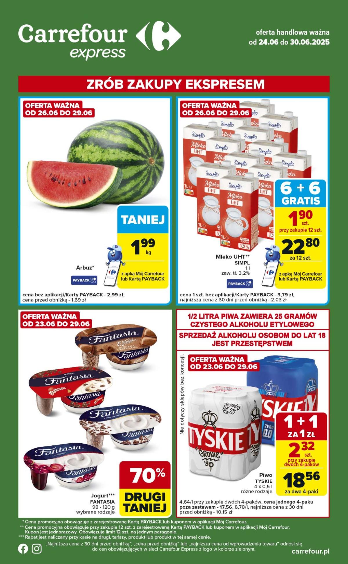 Gazetka Carrefour - Express 2 ważna od 24.06. - 30.06.