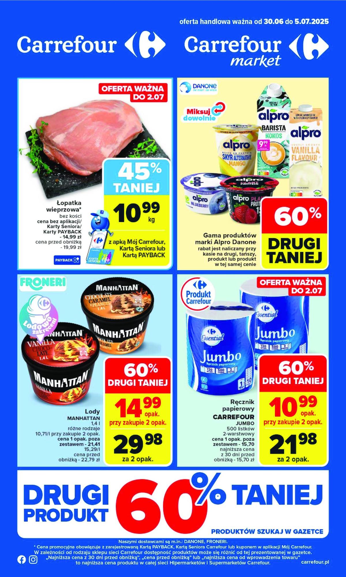 Gazetka Carrefour ważna od 30.06. - 05.07.