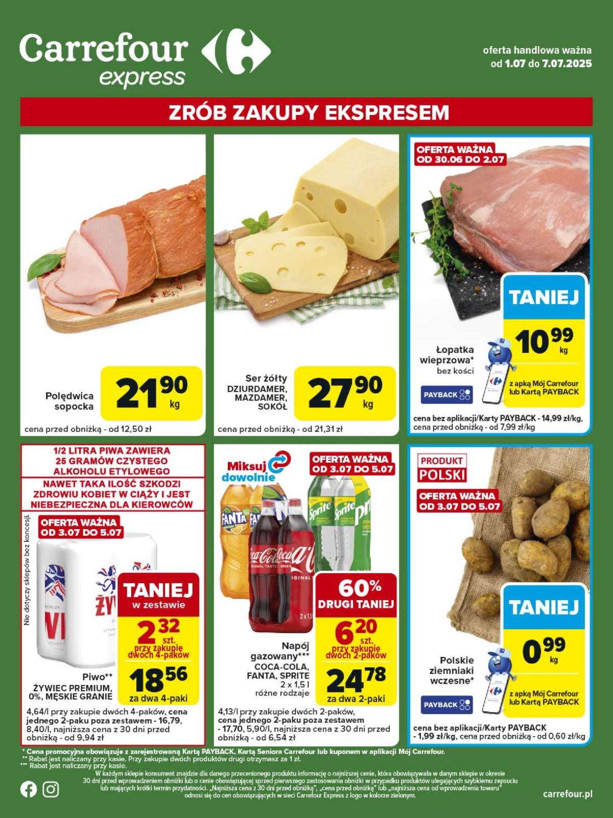 Gazetka Carrefour - Express 2 ważna od 01.07. - 07.07.