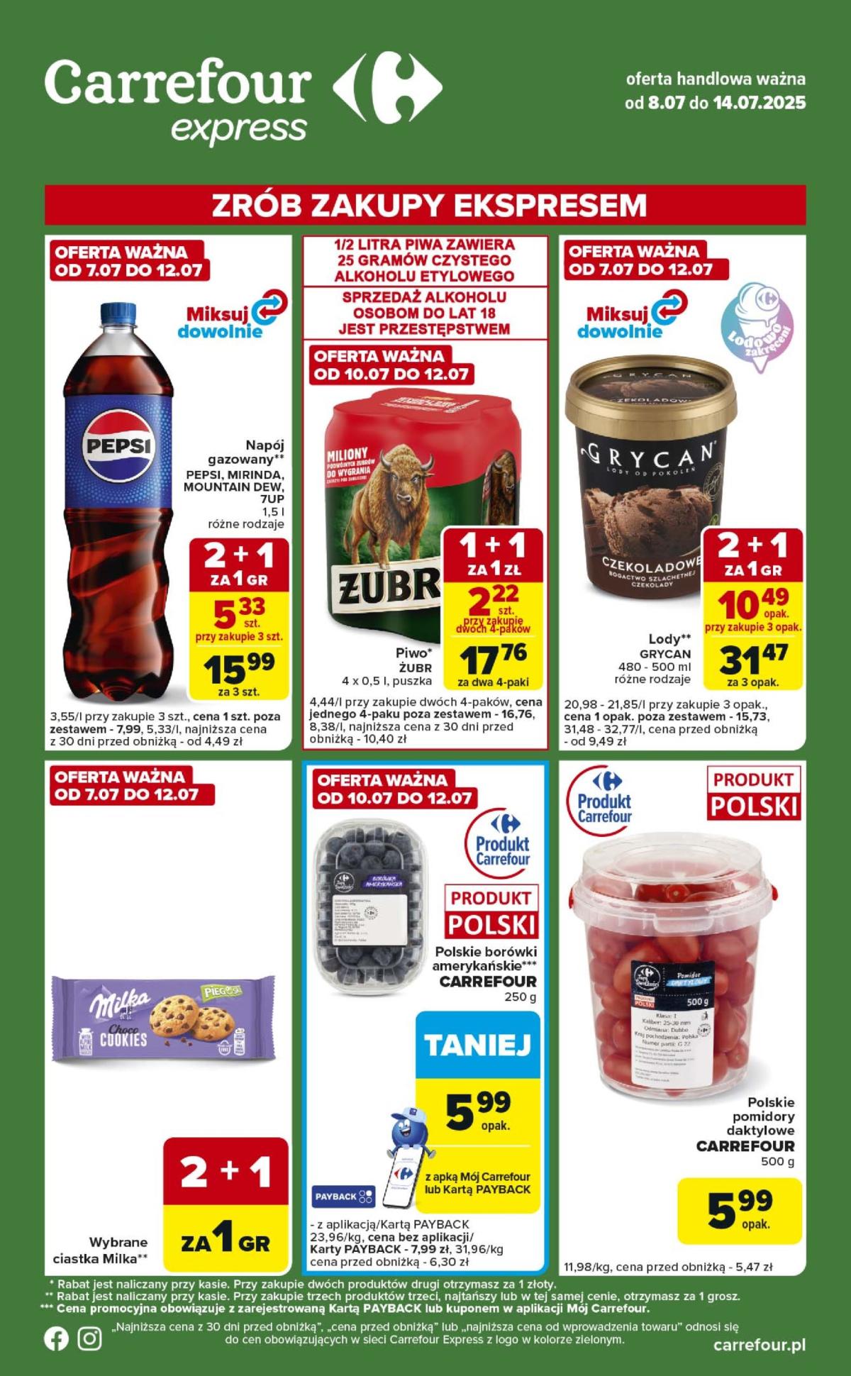 Gazetka Carrefour - Express 2 ważna od 08.07. - 14.07.