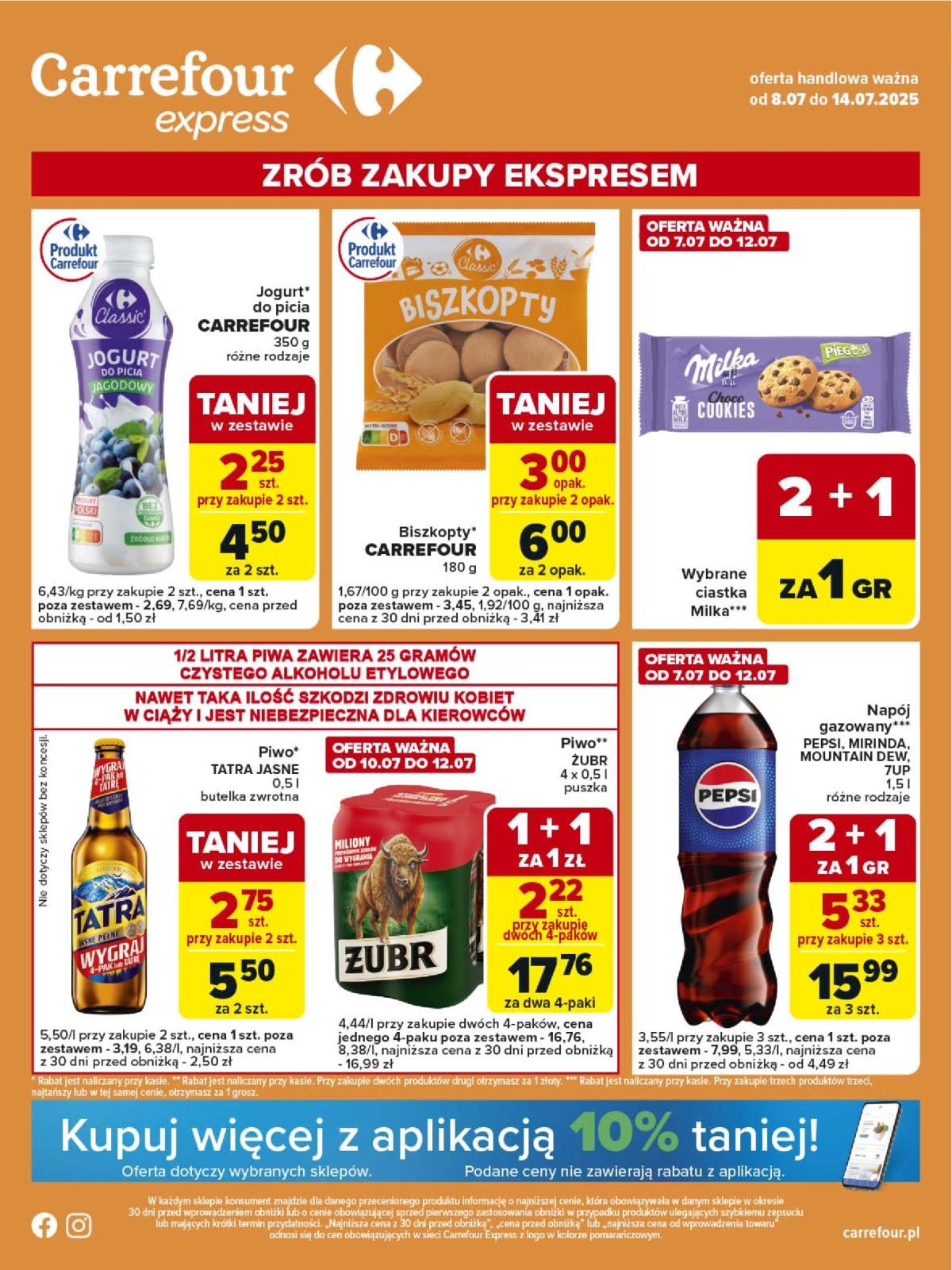 Gazetka Carrefour - Express ważna od 08.07. - 14.07.
