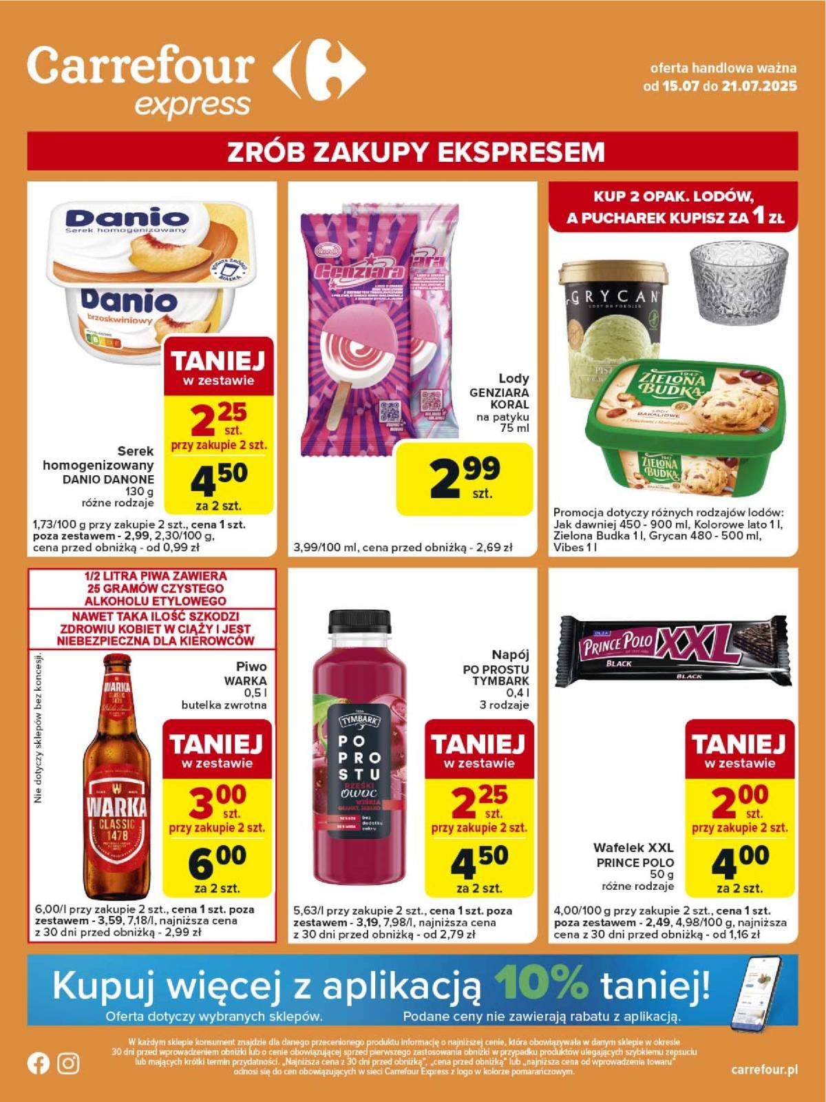 Gazetka Carrefour - Express 1 ważna od 15.07. - 21.07.