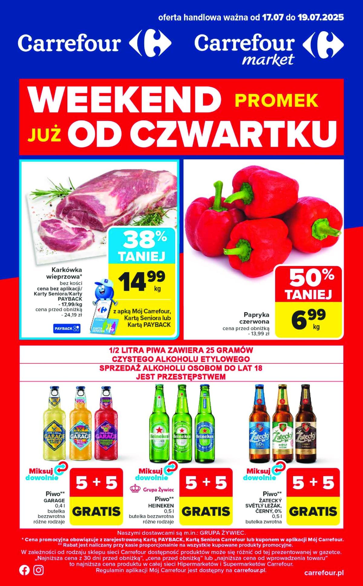 Gazetka Carrefour - Gazetka Weekend ważna od 17.07. - 19.07.