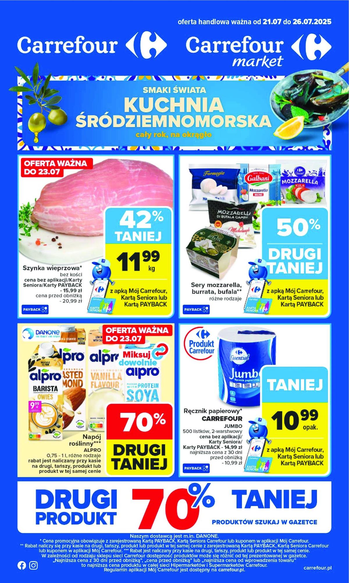 Gazetka Carrefour ważna od 21.07. - 26.07.
