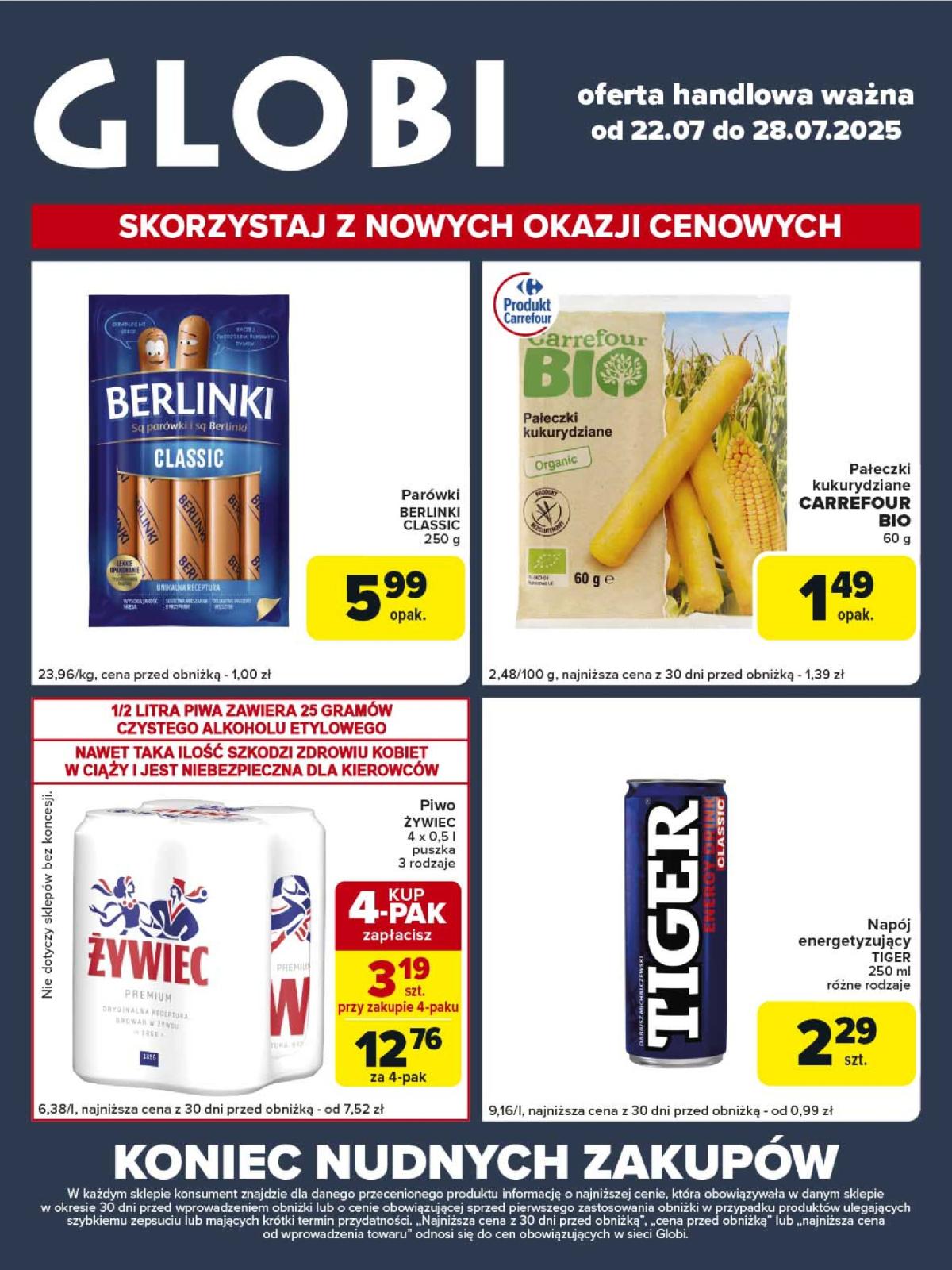 Gazetka Carrefour - Globi ważna od 22.07. - 28.07.
