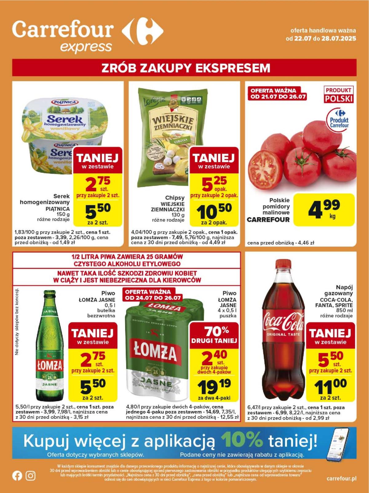 Gazetka Carrefour - Express 1 ważna od 22.07. - 28.07.