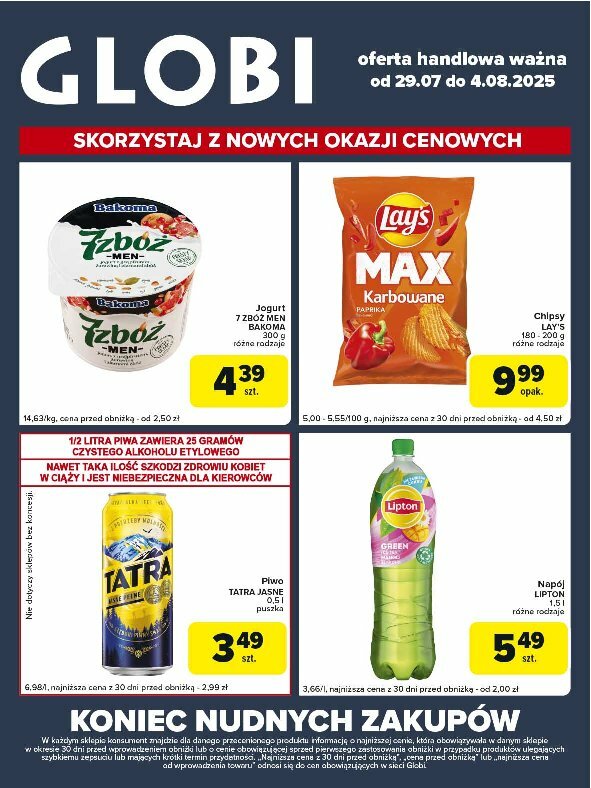 Gazetka Carrefour - Globi ważna od 29.07. - 04.08.