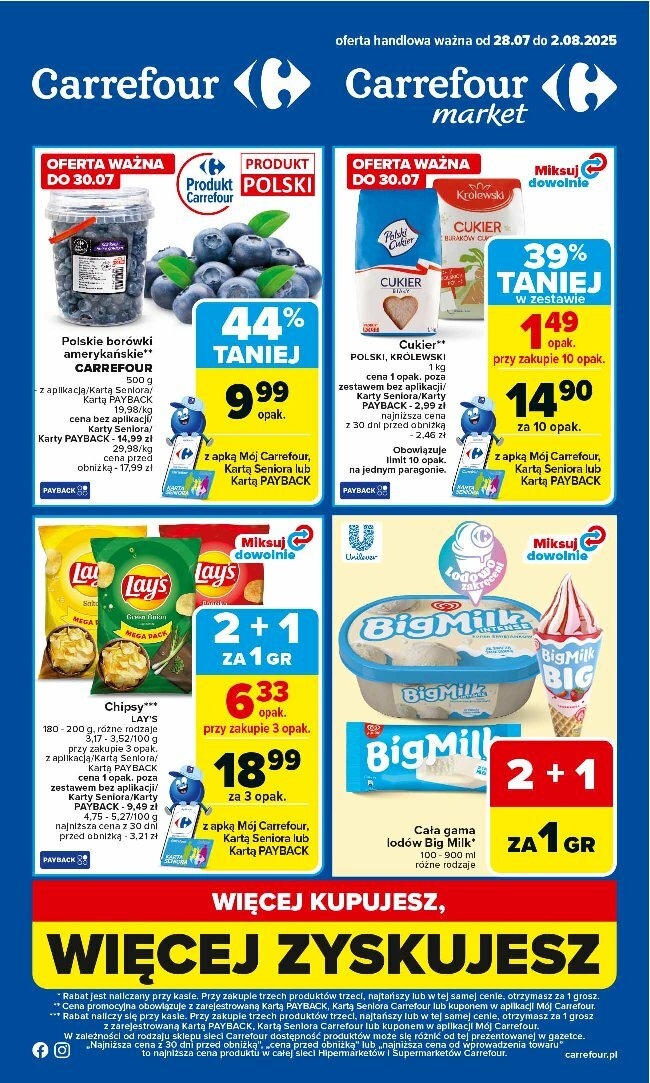 Gazetka Carrefour ważna od 28.07. - 02.08.