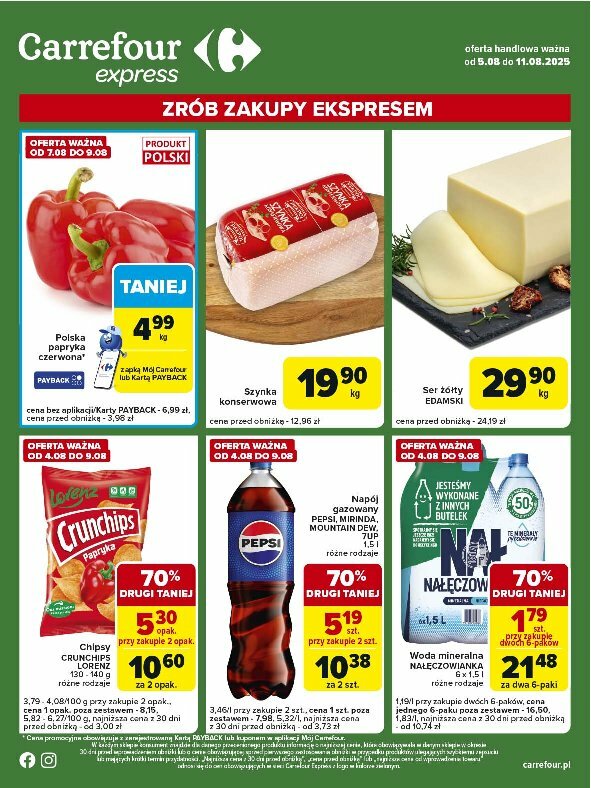 Gazetka Carrefour - Express 2 - ważna od 05.08. do 11.08.