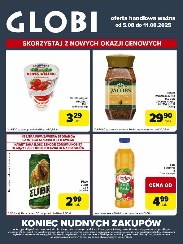 Gazetka Carrefour - Globi - ważna od 05.08. do 11.08.