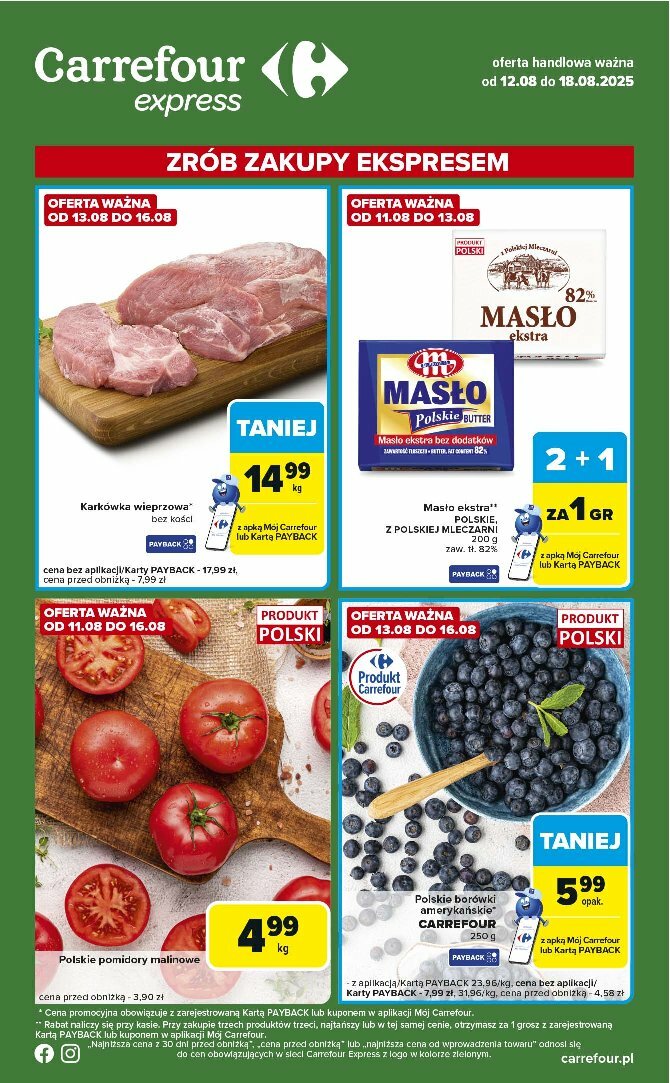 Gazetka Carrefour - Express 2 - ważna od 12.08. do 18.08.