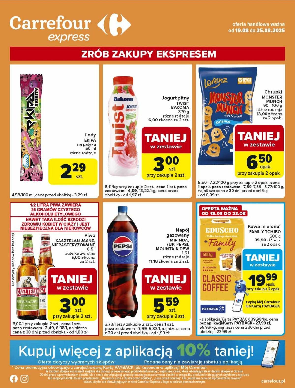 Gazetka Carrefour - Express 1 - ważna od 19.08. do 25.08.