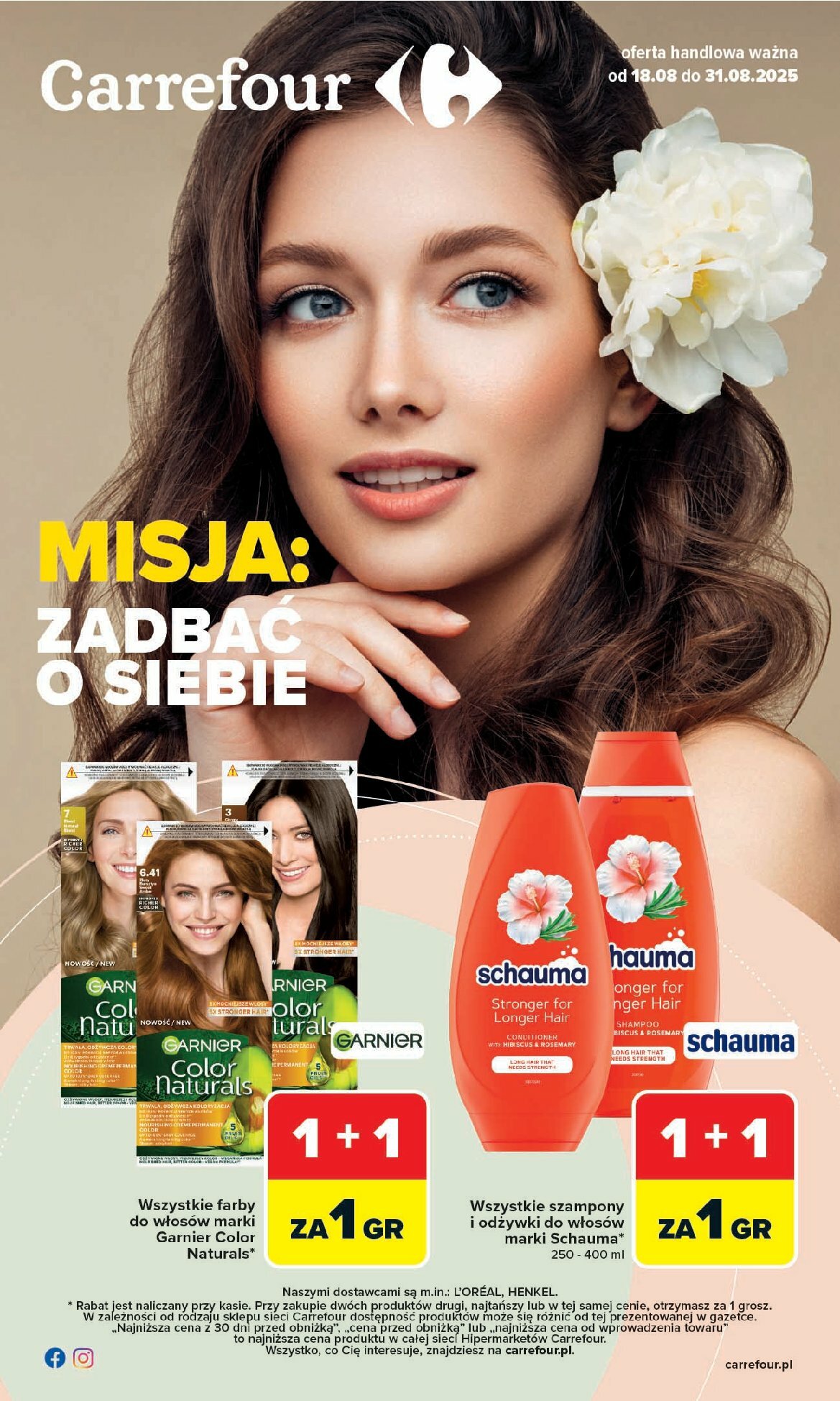 Gazetka Carrefour - Zadbać o siebie - ważna od 18.08. do 31.08.