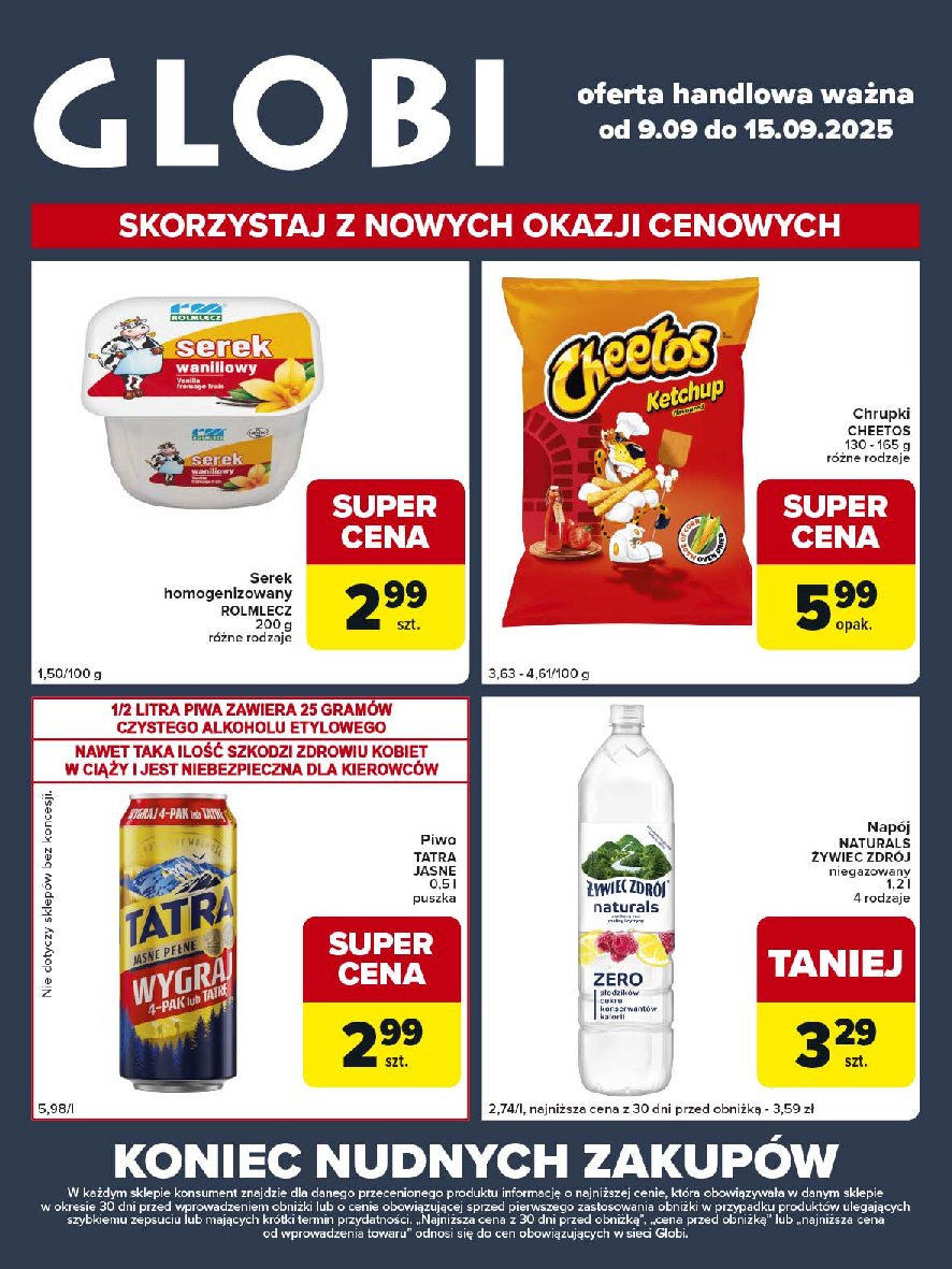Gazetka Carrefour - Globi - ważna od 09.09. do 15.09.