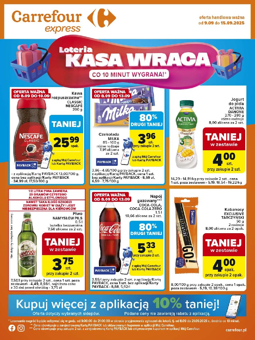 Gazetka Carrefour - Express - ważna od 09.09. do 15.09.