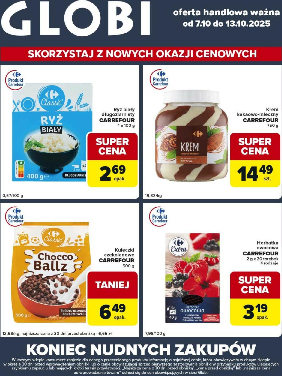 Gazetka Carrefour - Globi - ważna od 07.10. do 13.10.