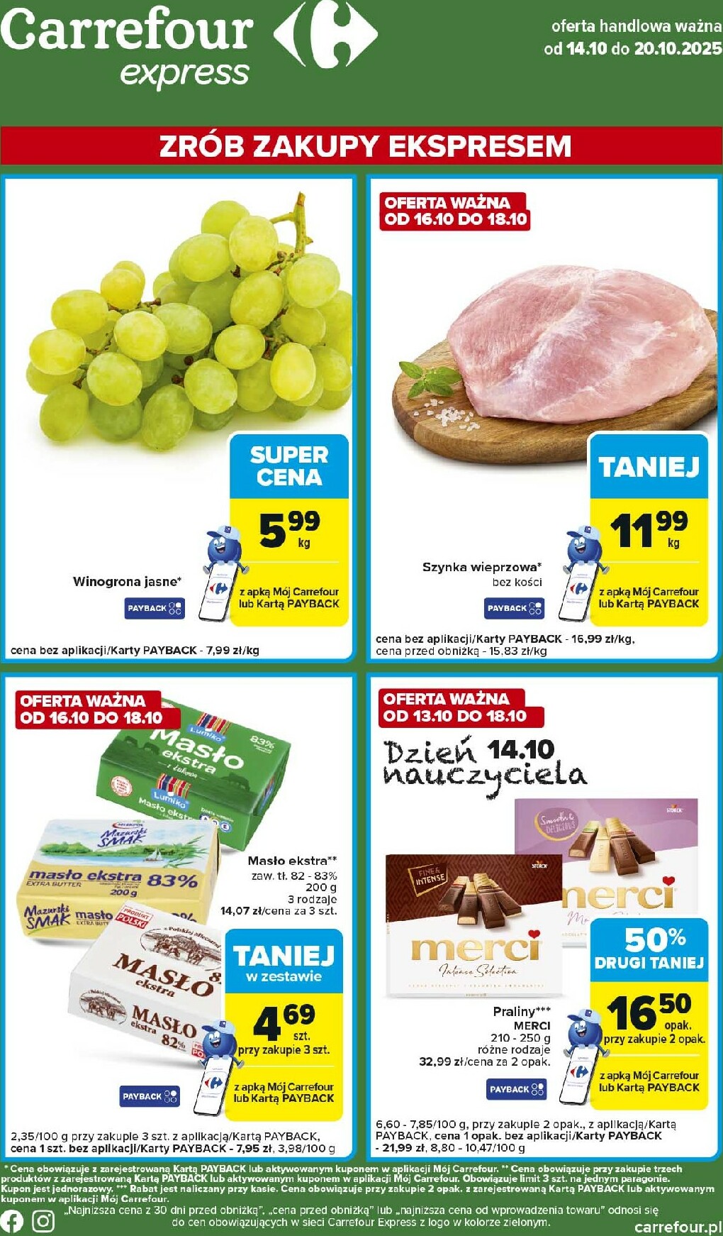 Gazetka Carrefour - Express 2 - ważna od 14.10. do 20.10.