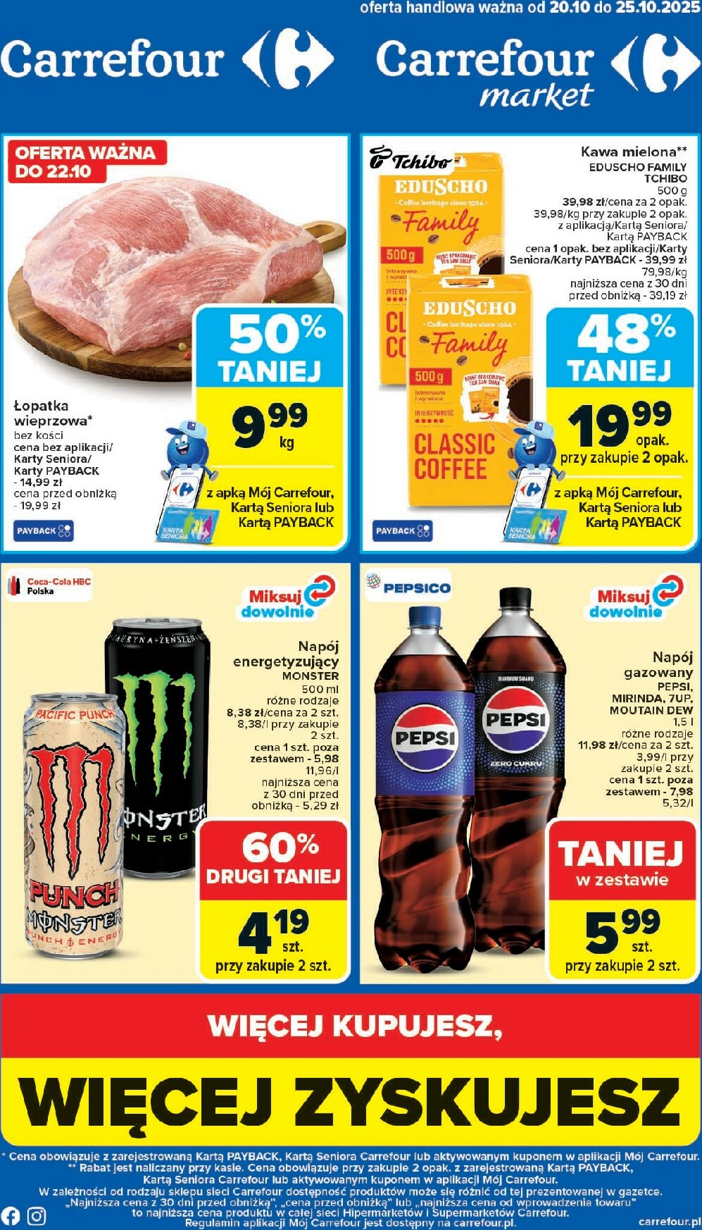 Gazetka Carrefour - ważna od 20.10. do 25.10.