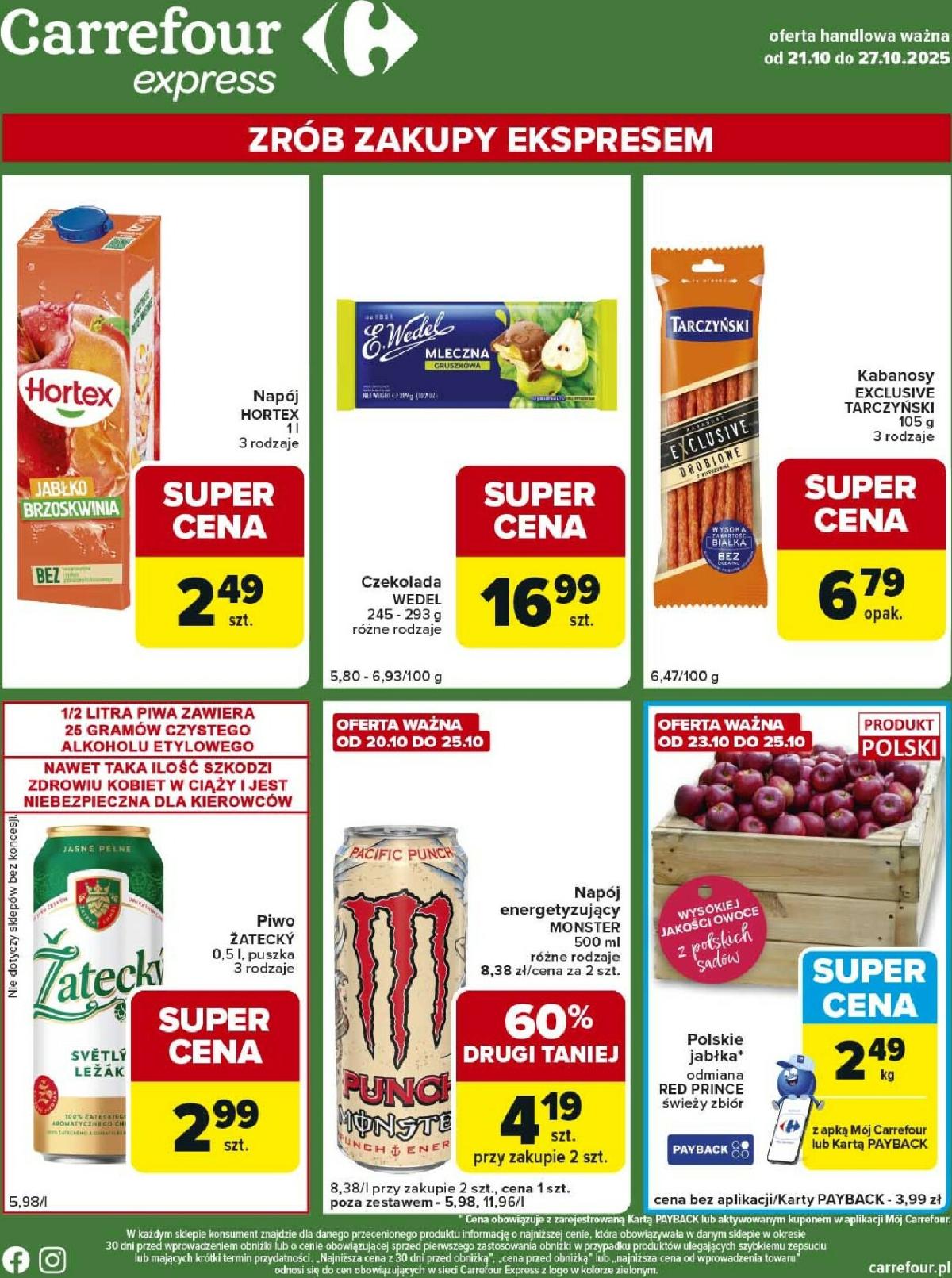 Gazetka Carrefour - Express 2 - ważna od 21.10. do 27.10.