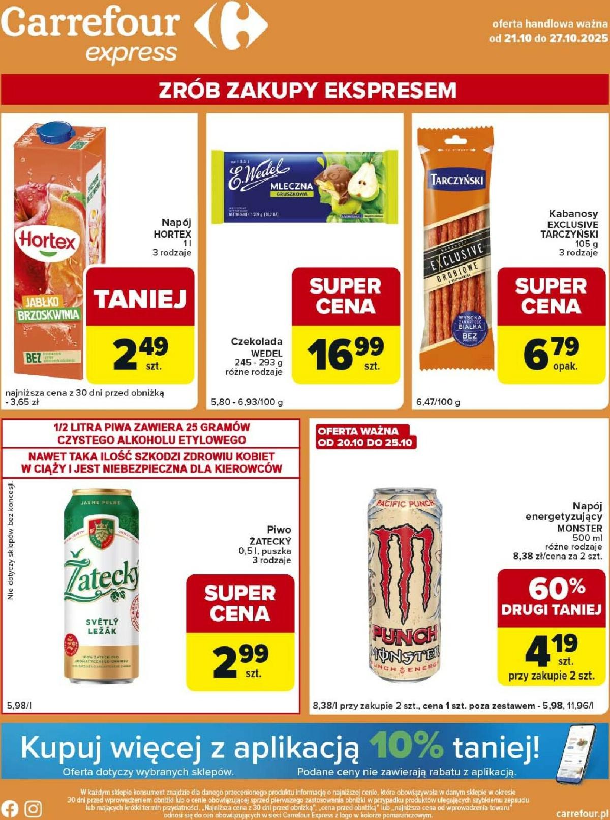Gazetka Carrefour - Express 1 - ważna od 21.10. do 27.10.
